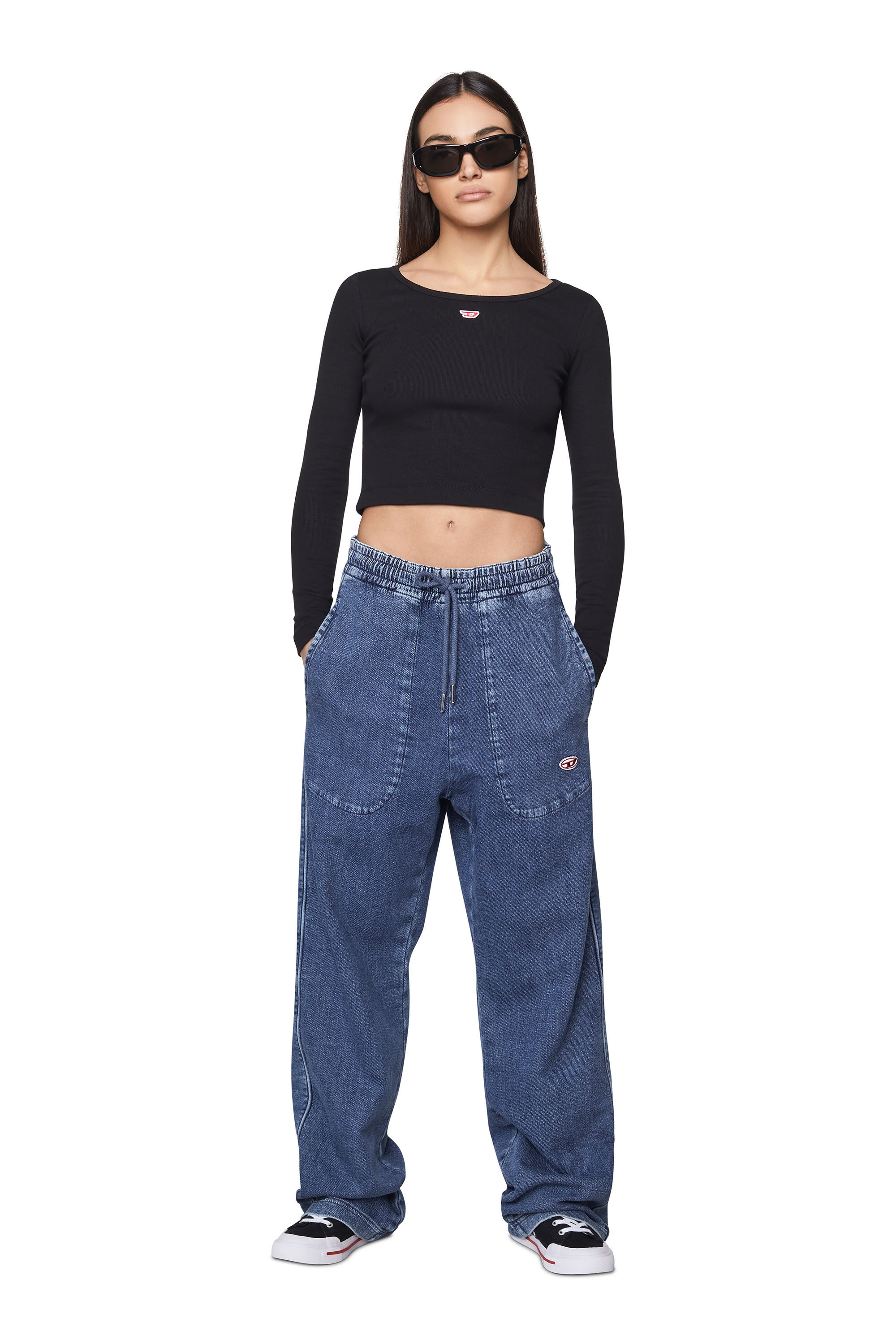 Diesel - S-ATHOS LOW W, Female's ローカットスニーカー - S-Athos Low W in ブラック - 1