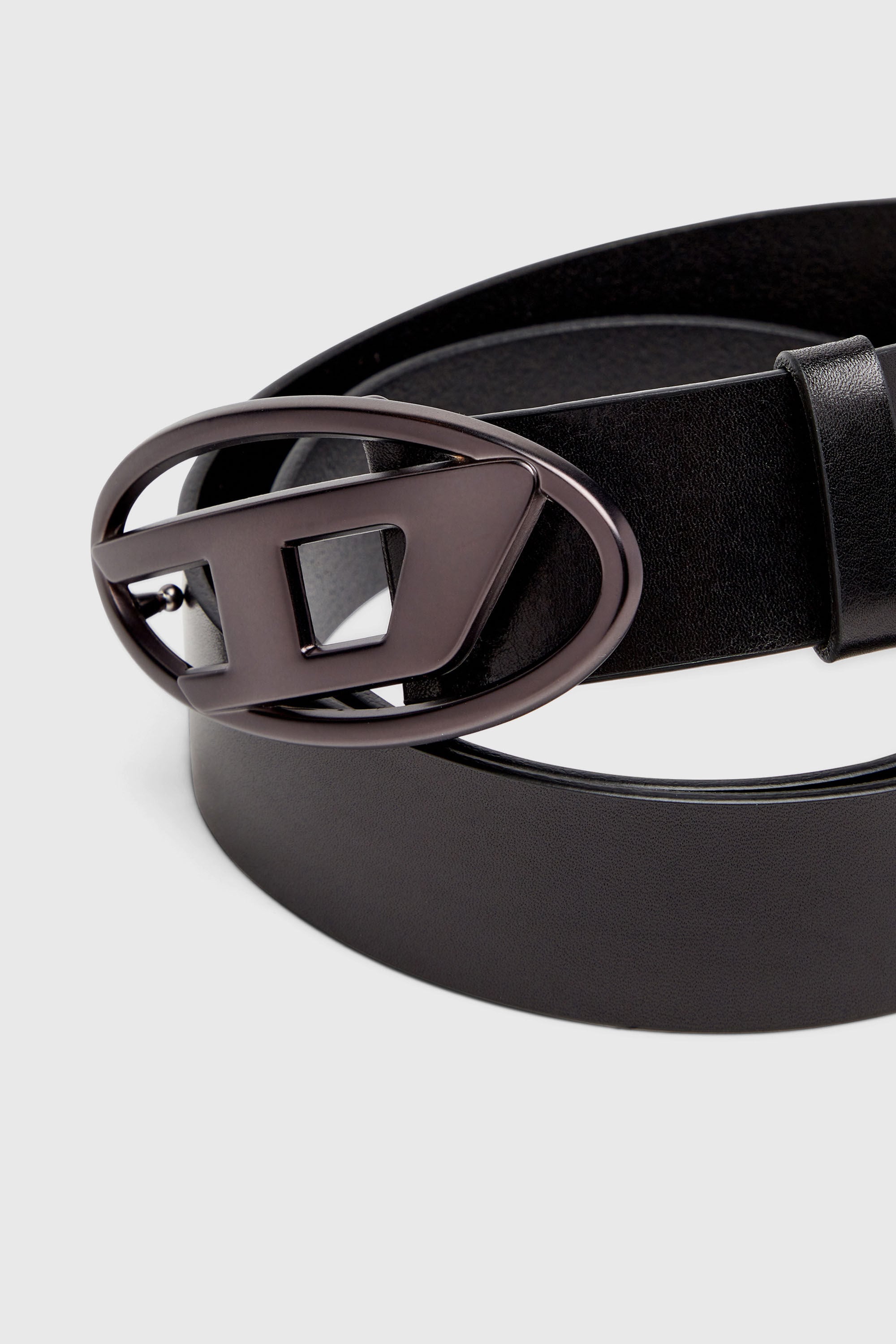 Diesel - B-1DR, Unisex's レザーベルト in ブラック - 3