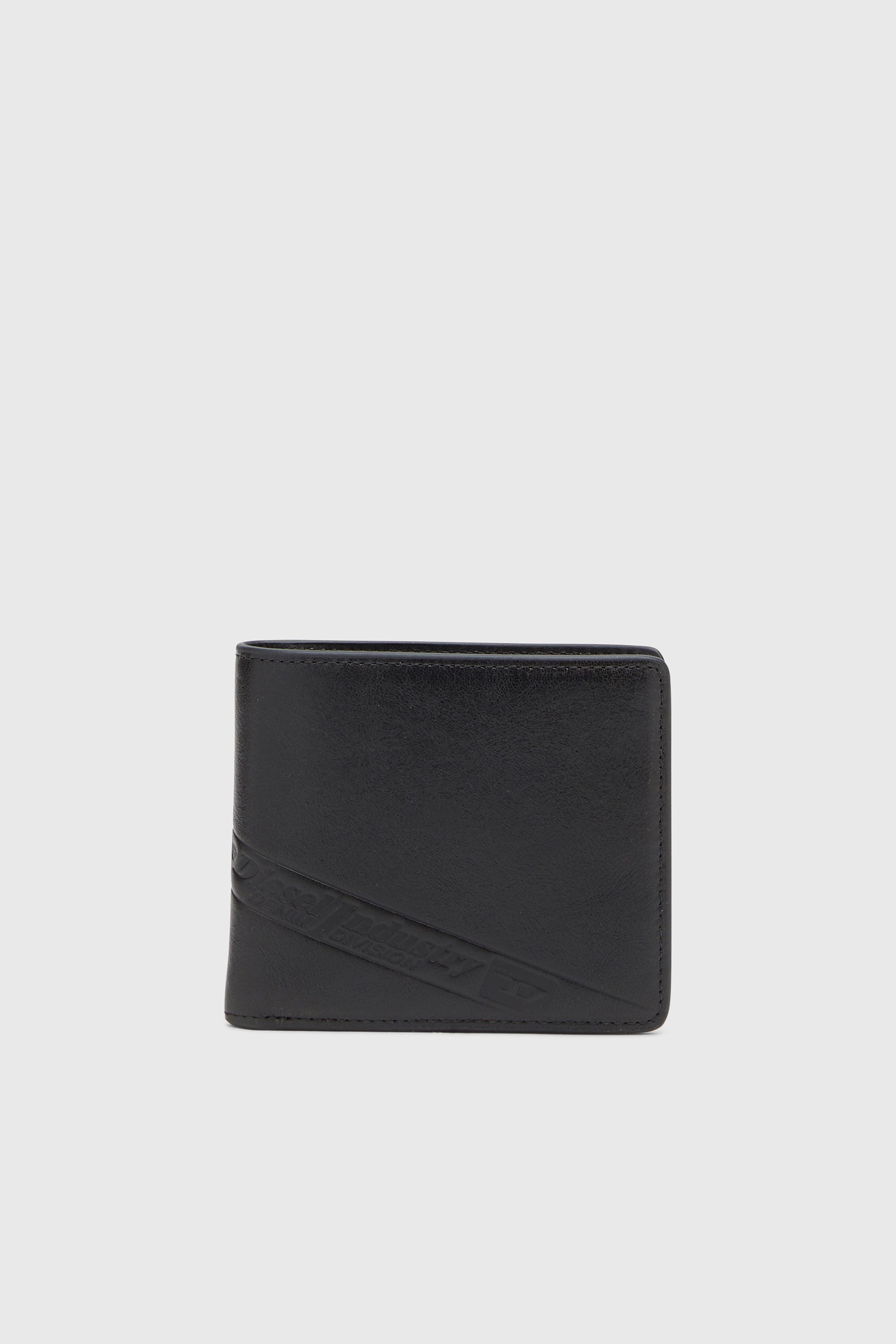 FLAG-D BI-FOLD COIN S 3D 二つ折りウォレット｜ブラック｜メンズ｜DIESEL