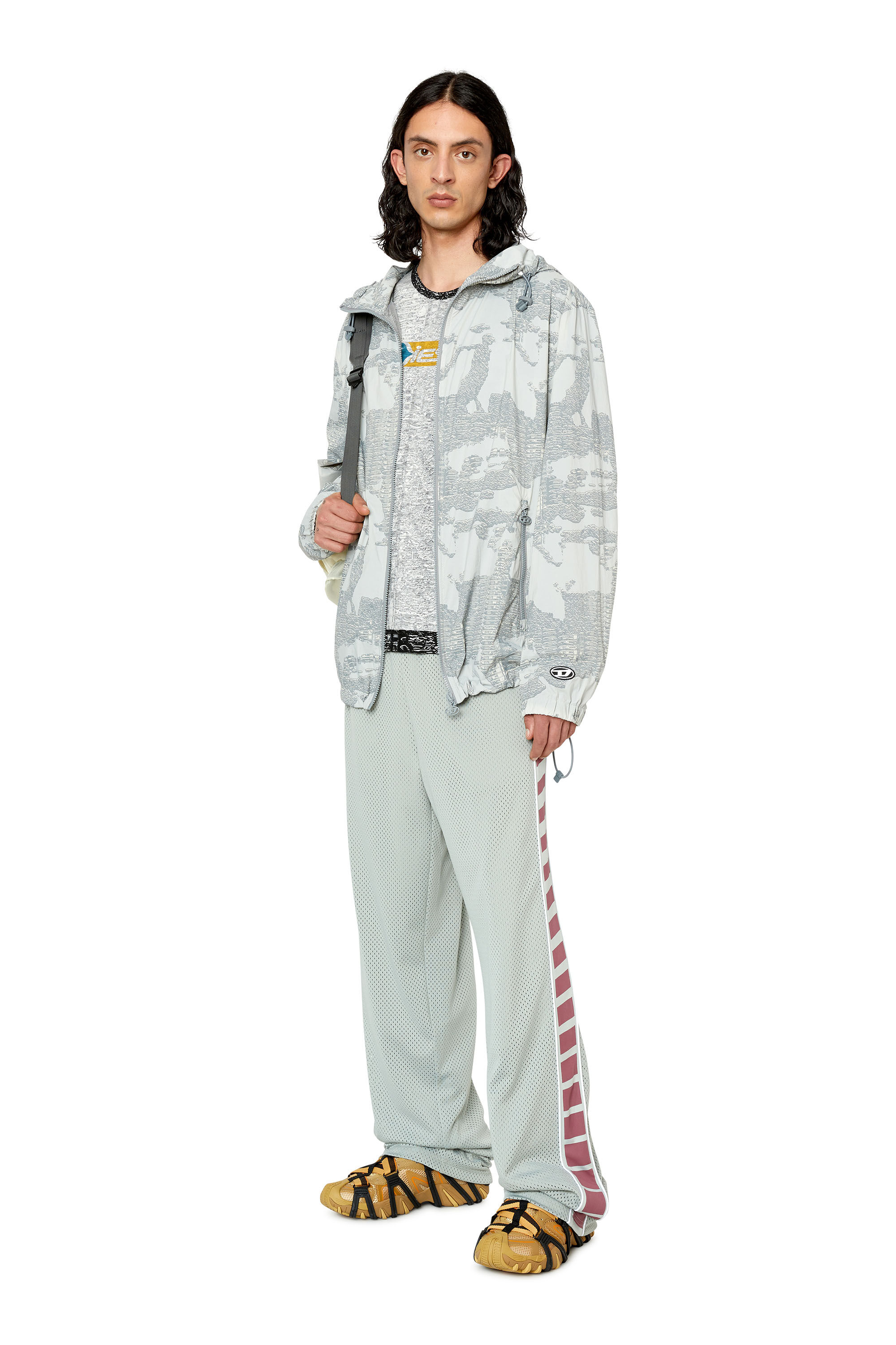 Diesel - P-MAREX, Male's スウェットパンツ in ライトグレー - 4