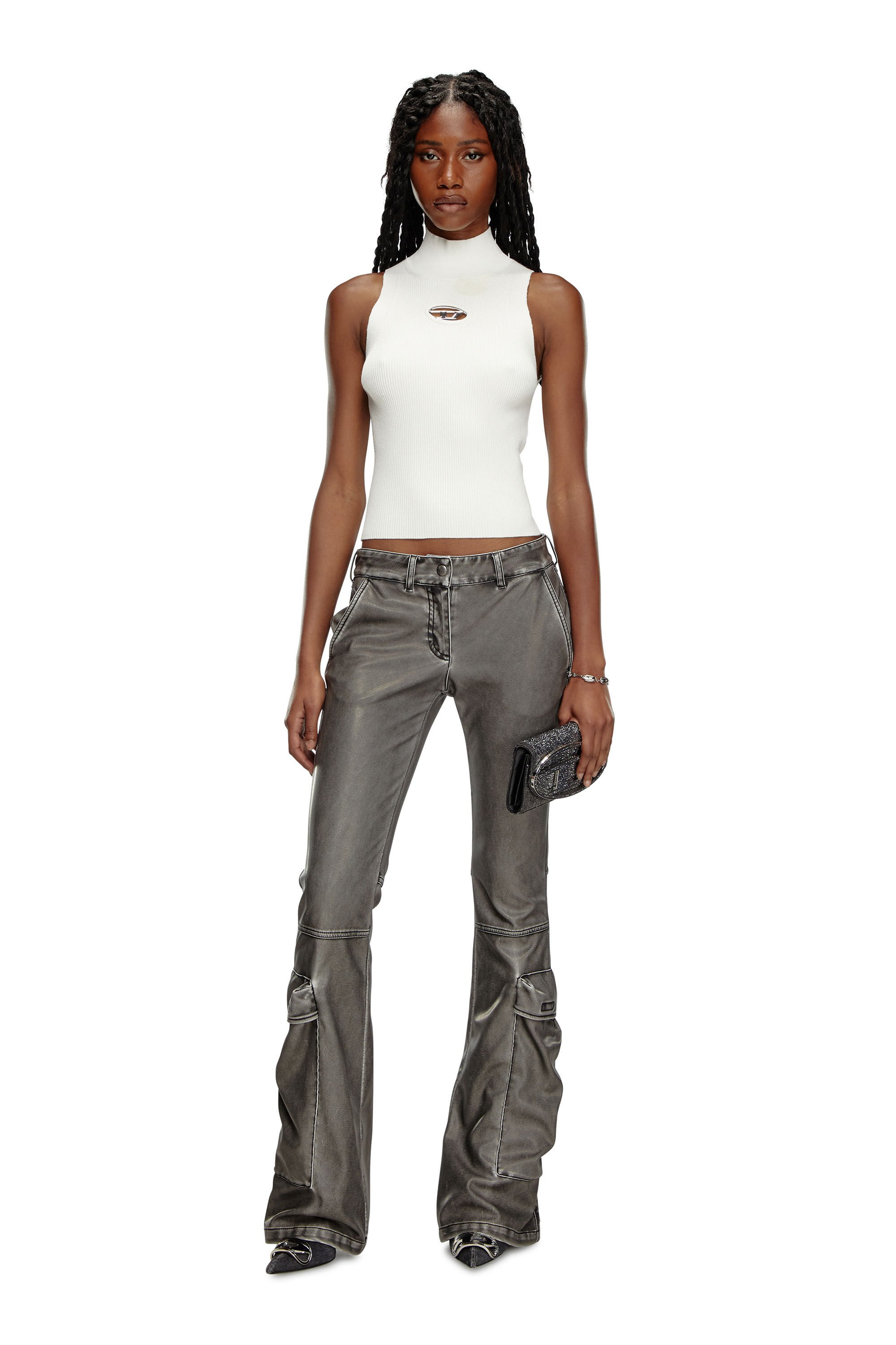 Diesel - M-ONERVAX-TOP, Female's ニット in ホワイト - 1