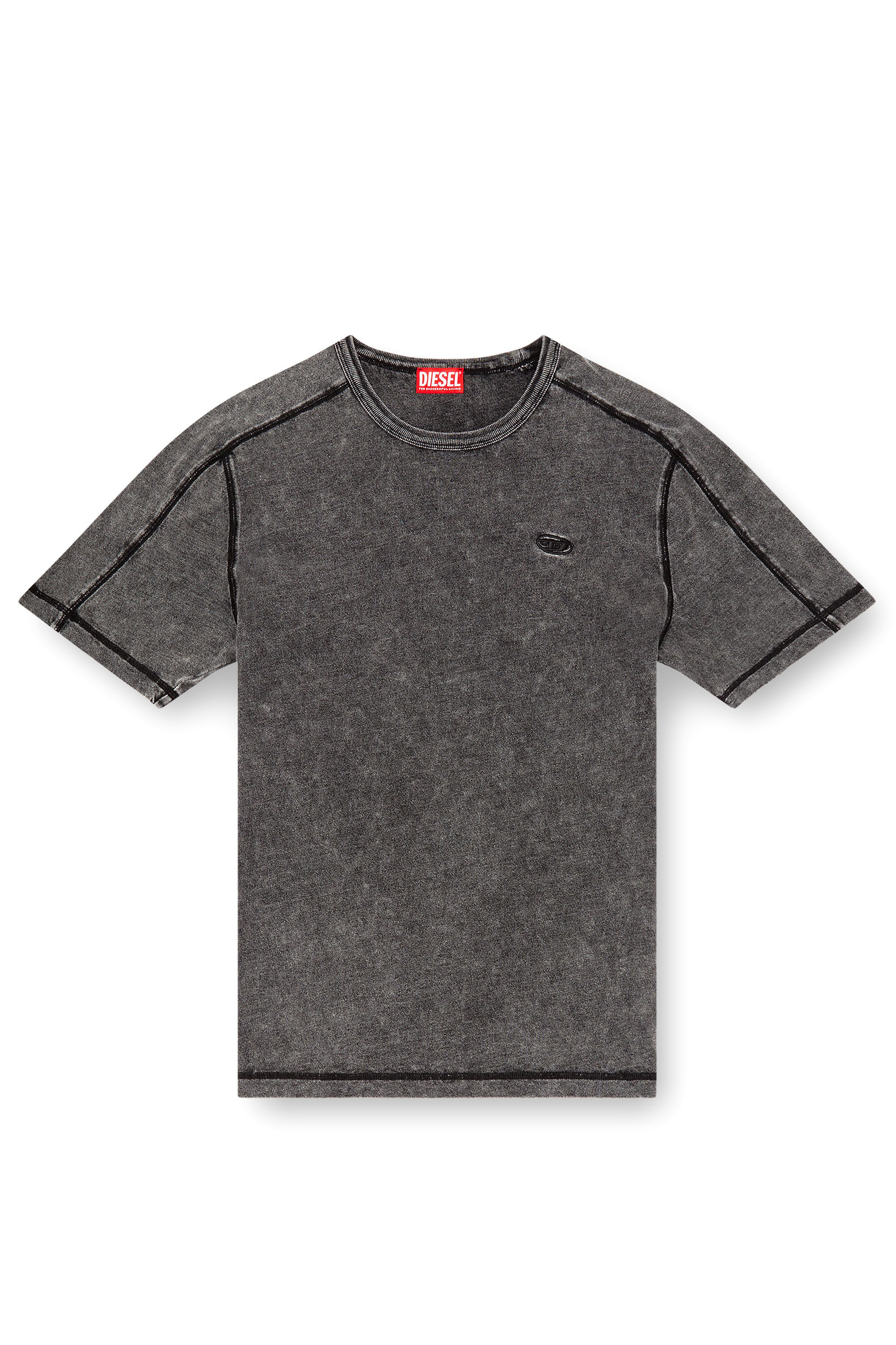 【国内発】DIESEL T-Adjind デニムジャージ Tシャツ A16407_0QJAH_02_F.jpg