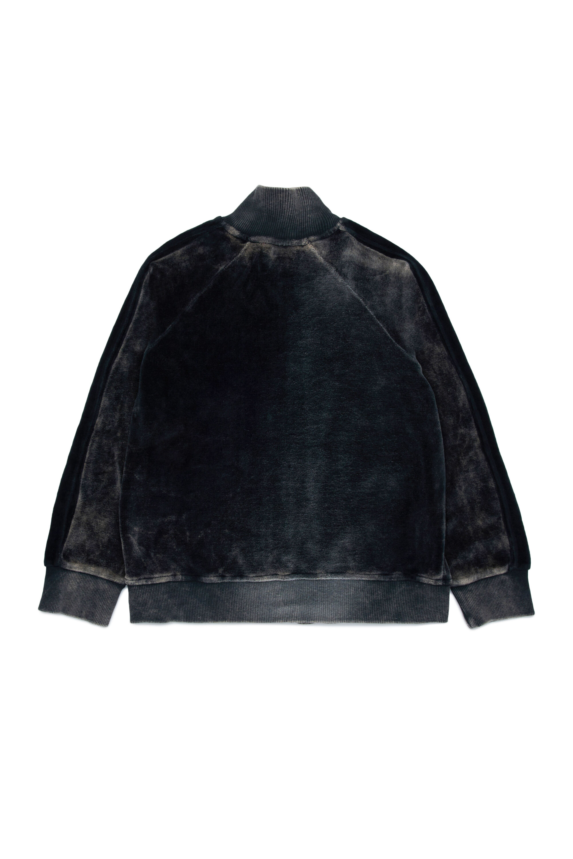 SRABAND Faded zip-up sweatshirt｜ブラック｜ガールズ｜DIESEL