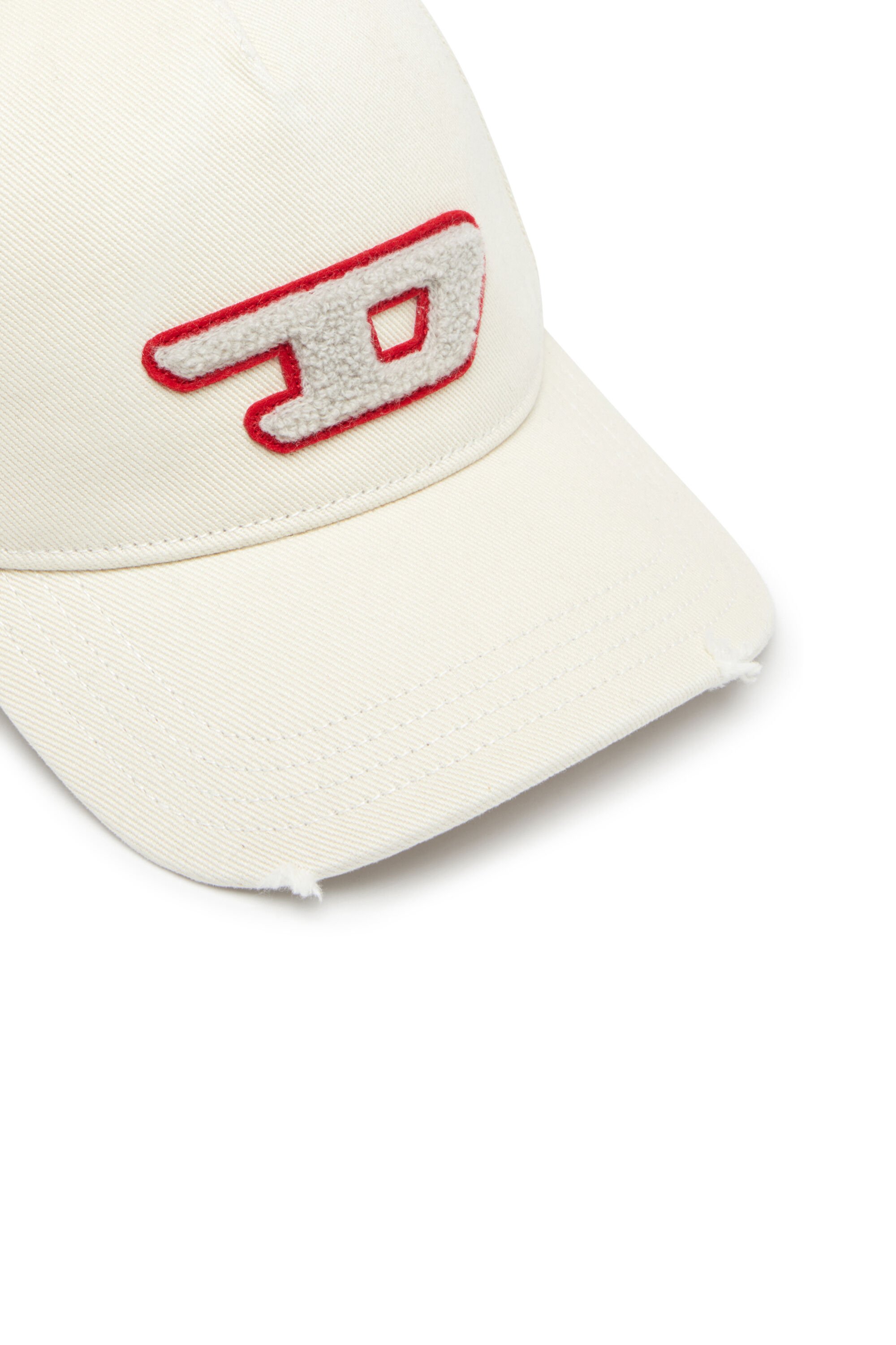 C-SPON-D ベースボールキャップ｜ホワイト｜メンズ｜DIESEL