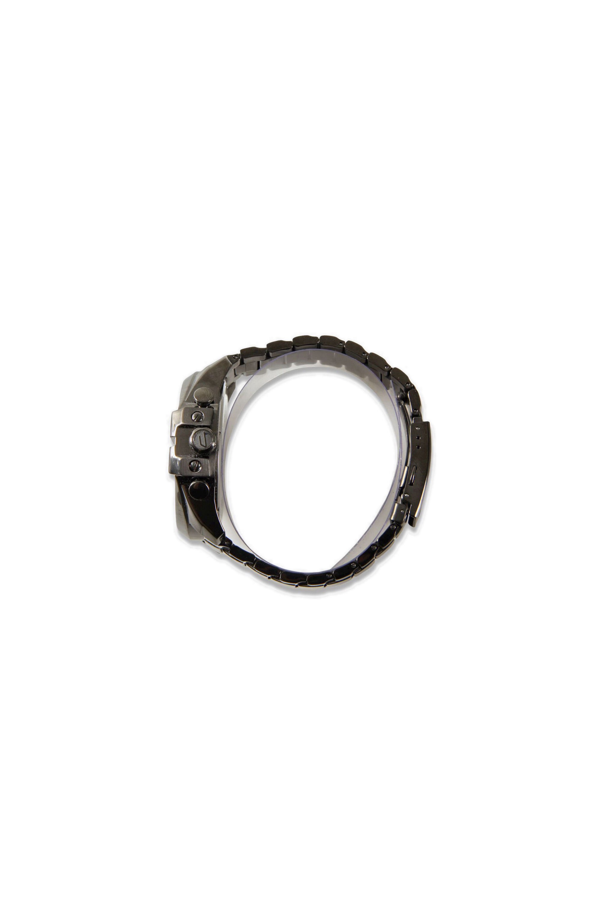 Diesel - DZ4282, Male's Mega Chief watch with black plating in メタルグレー - 3