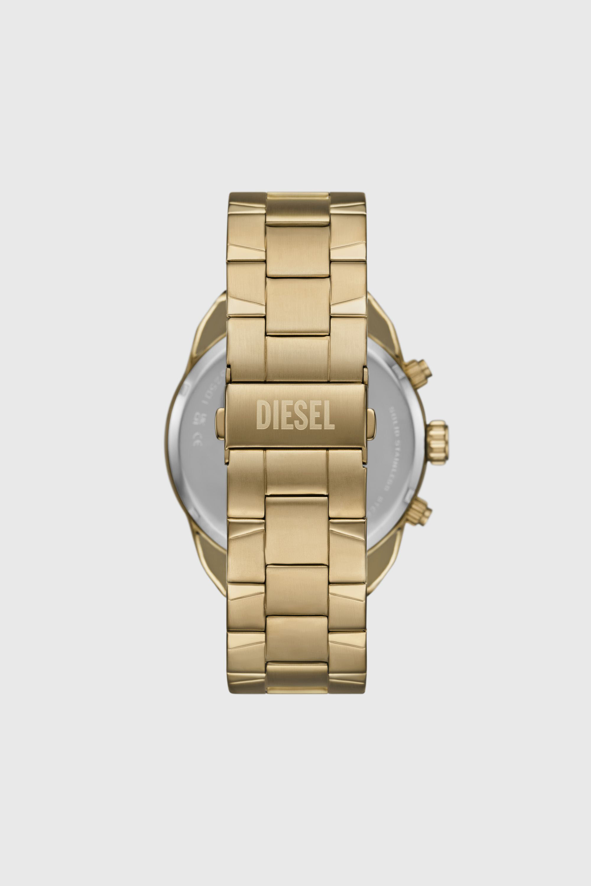 DZ4685 WATCH Spiked Stainless Steel Watch｜ゴールド｜メンズ｜DIESEL