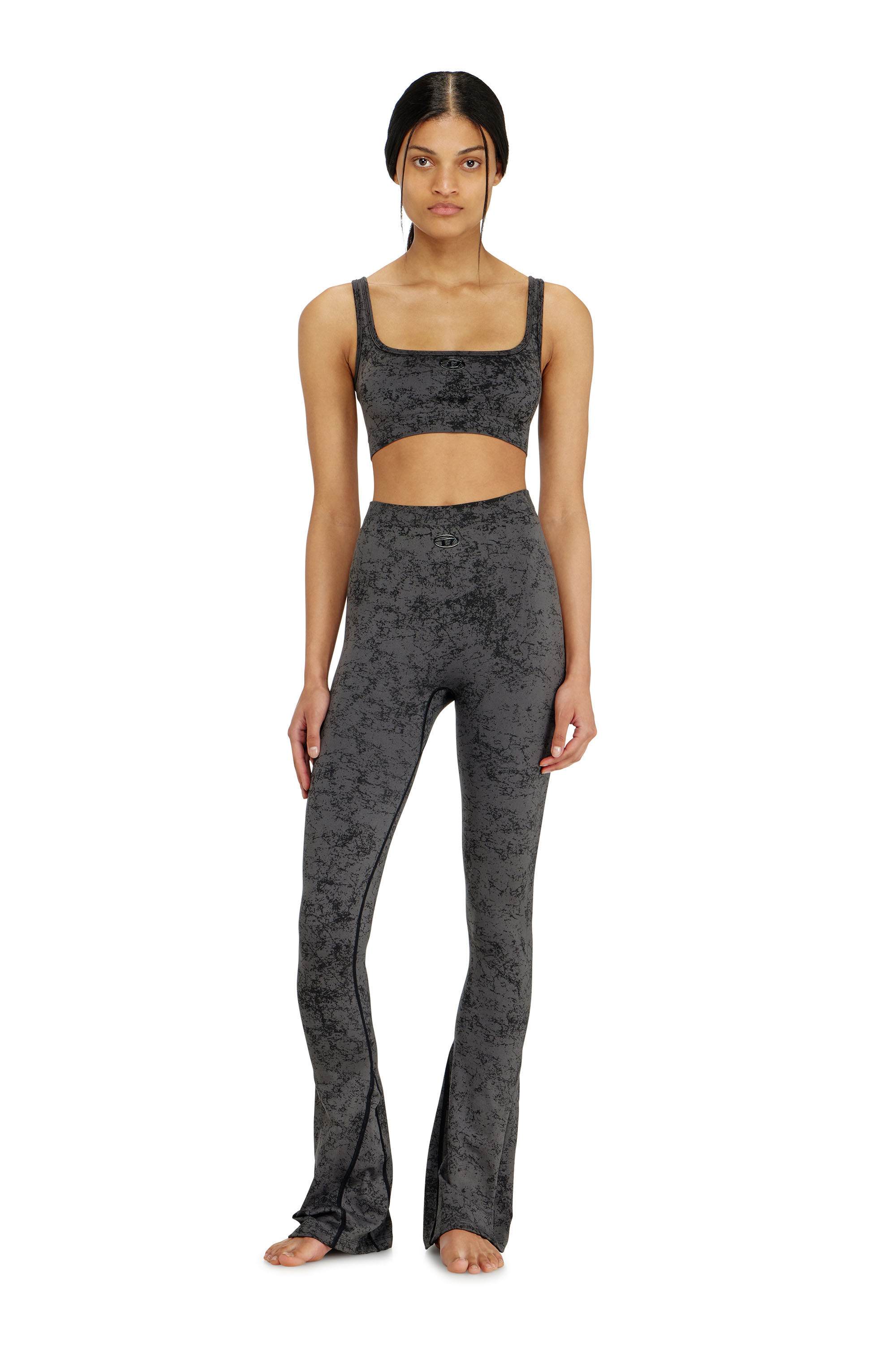 Diesel - HELLA-UTLT, Female's スポーツブラ in ダークグレー - 1