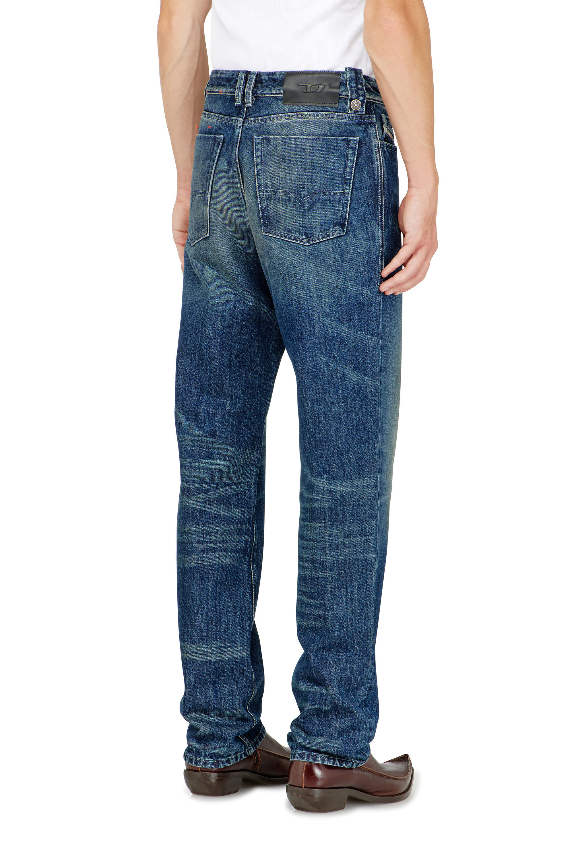 Diesel - Male's Regular Jeans 1991 D-Voeed 007FZ, ダークブルー - 6