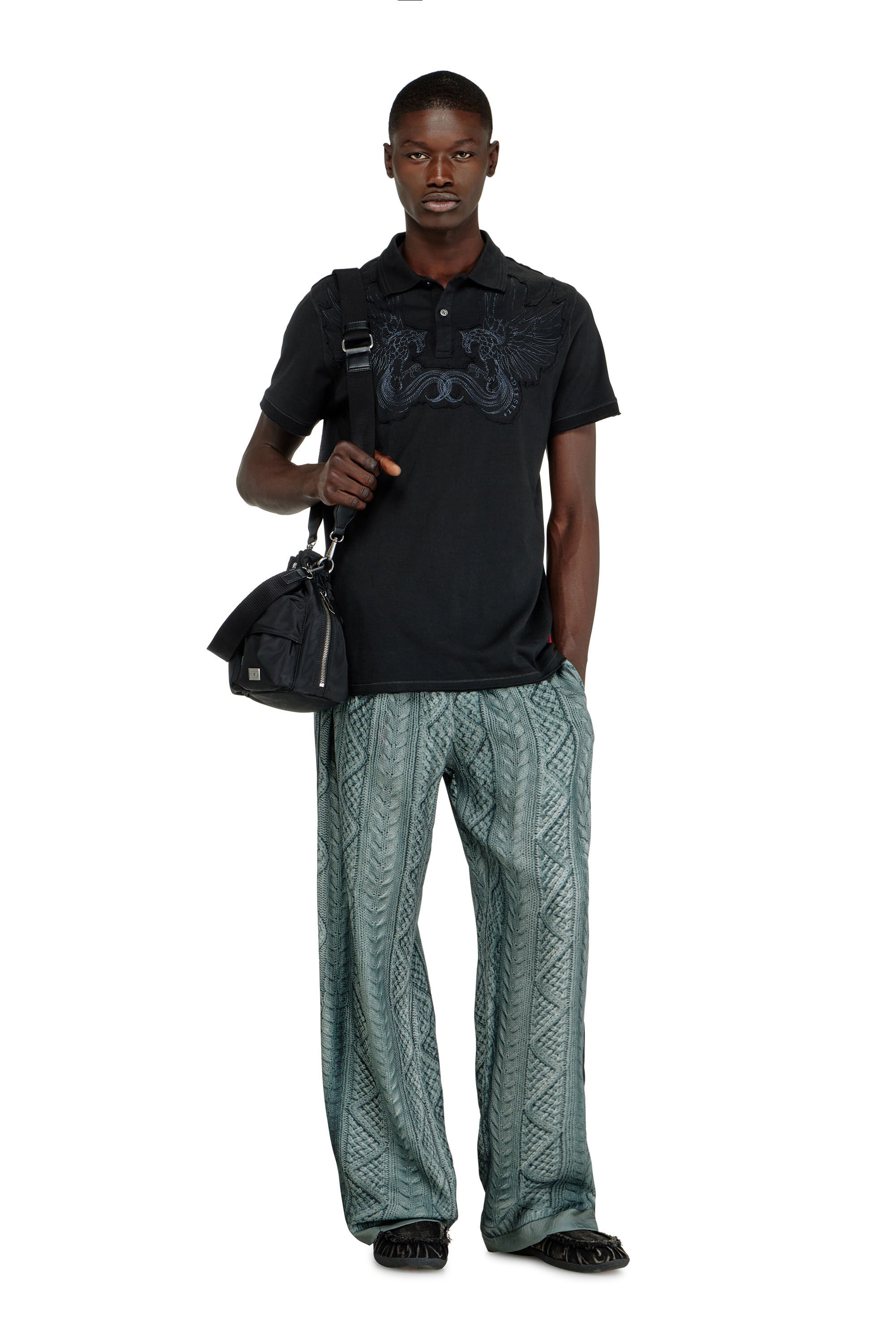 Diesel - MULTI-PKTS BUCKET X, Unisex's バケットバッグ in ブラック - 1