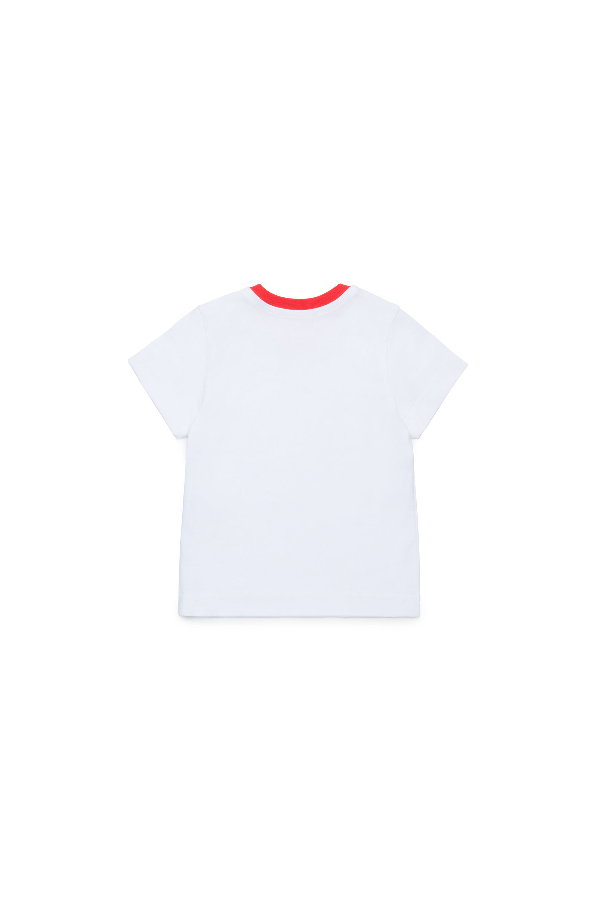 Diesel - MTAB, Male's T-shirt with fire truck print in ホワイト - 2