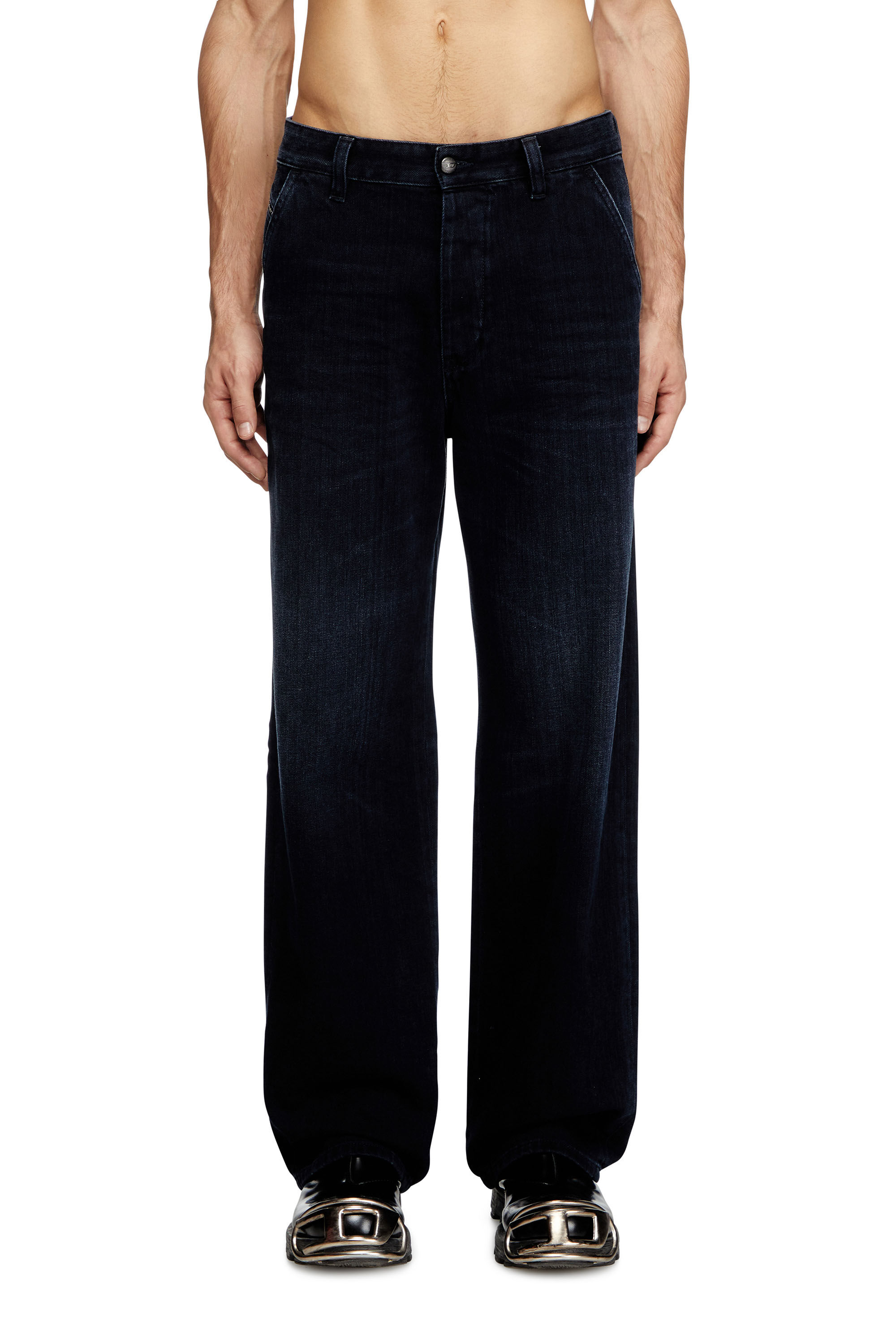 Diesel - Unisex's Regular Jeans D-Phant-chino 09L54, ダークブルー - 3