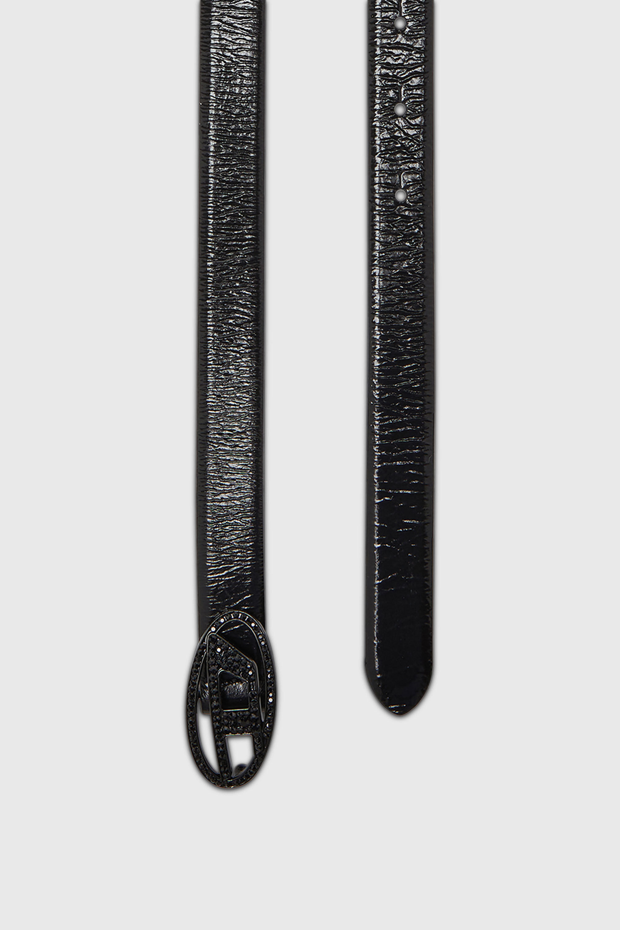 Diesel - B-1DR STRASS 20, Female's レザーベルト in ブラック - 2