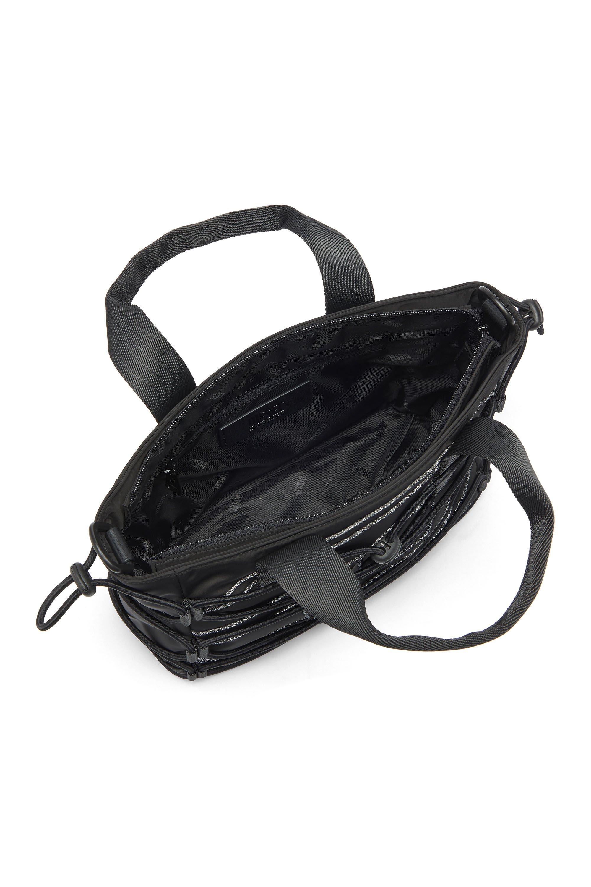 TECH-D TOTE S X トートバッグ｜ブラック｜ウィメンズ｜DIESEL