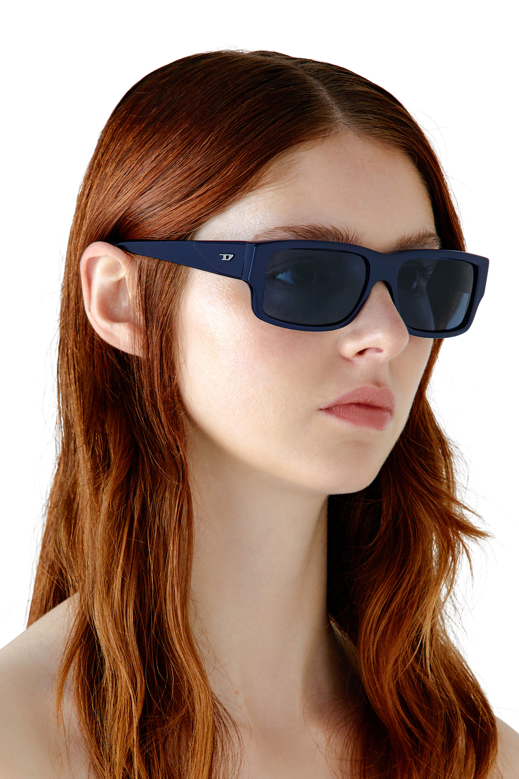 Diesel - 0DL2003 SIZE 57, Male's Rectangle sunglasses in ブルー - 6