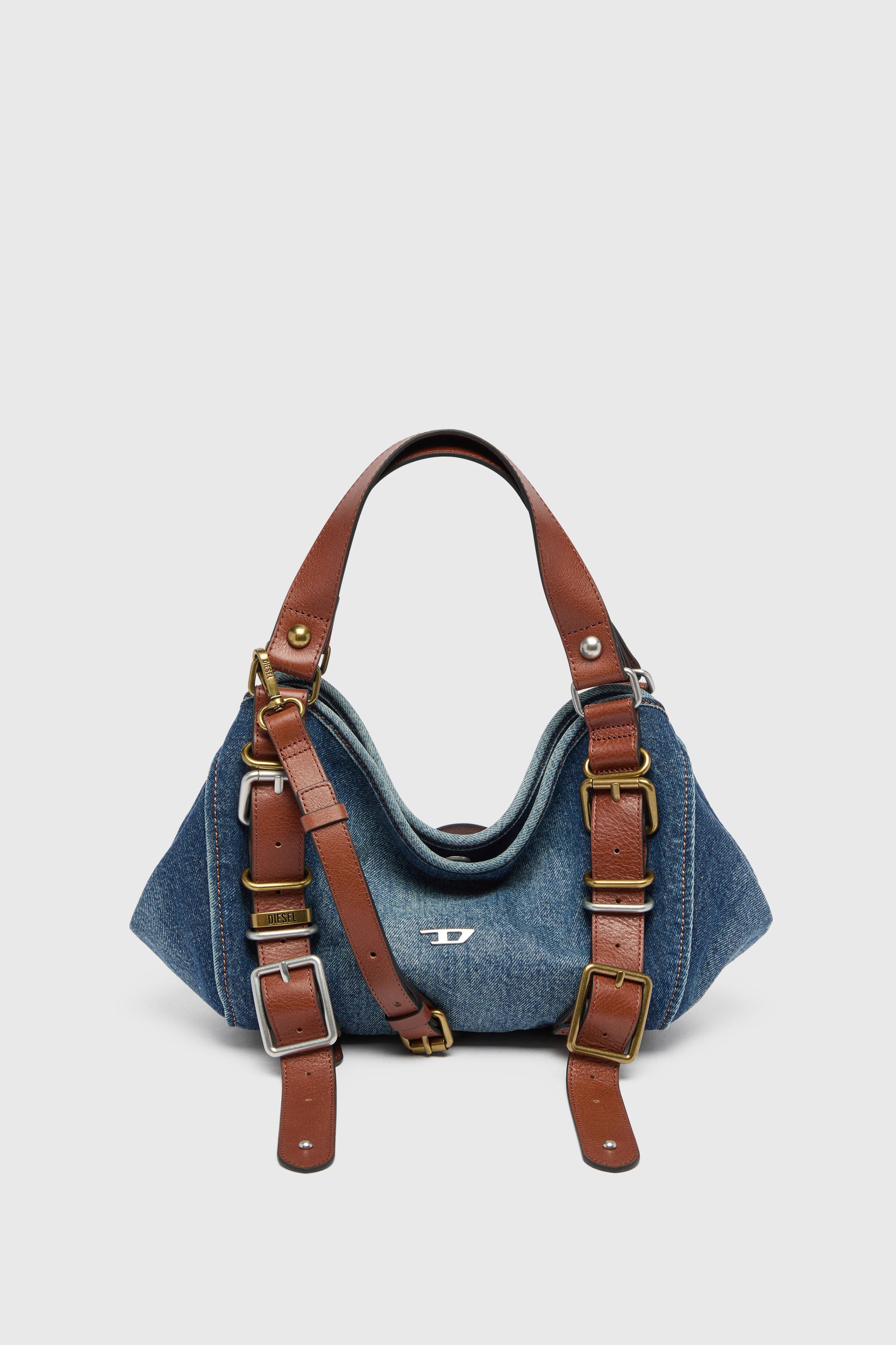 Diesel - D-ONE TOPHANDLE S, Female's トップハンドルバッグ in ブルー - 1