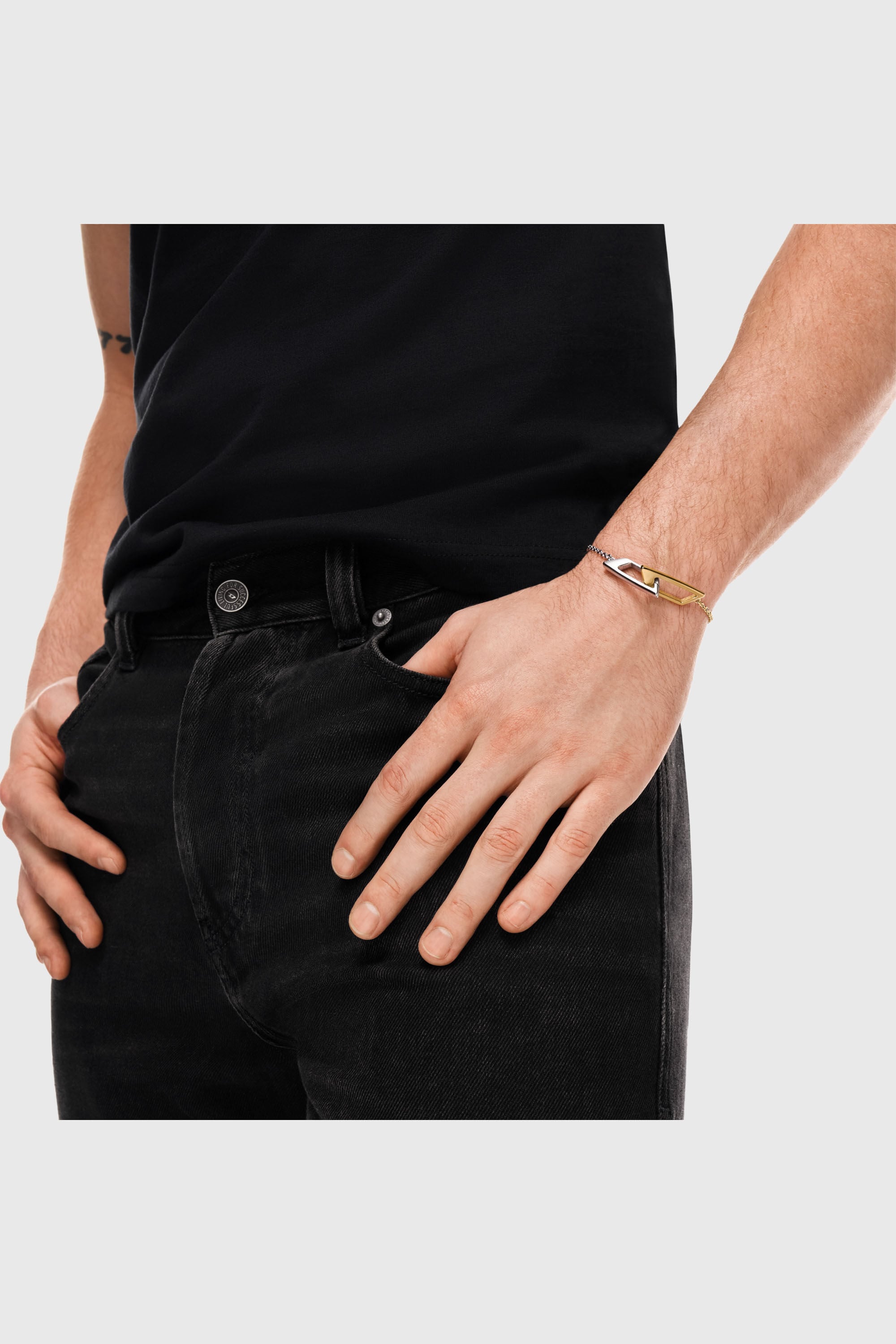 Diesel - DX1686931  JEWELLERY, Unisex's ブレスレット in シルバー/ゴールド - 4