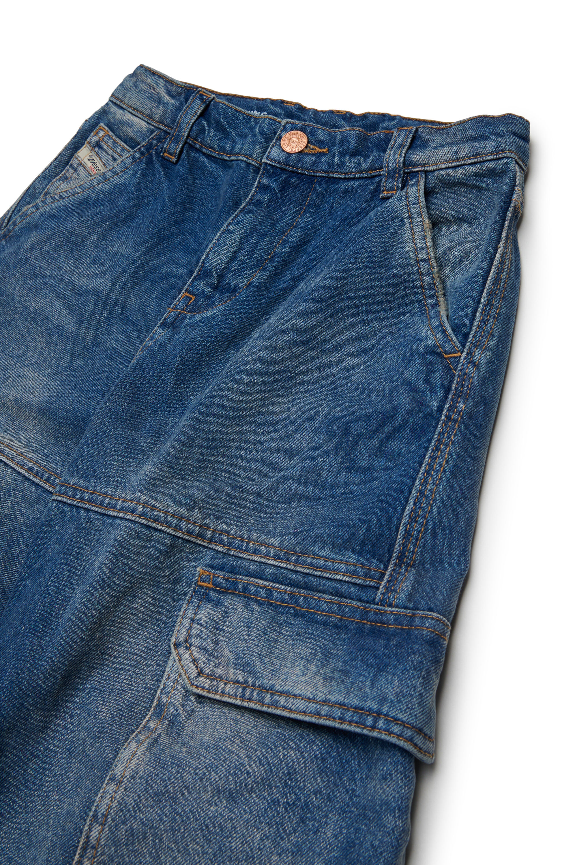 Diesel - Female's D-ARGJX-CARGO-S-J, ミディアムブルー - 3