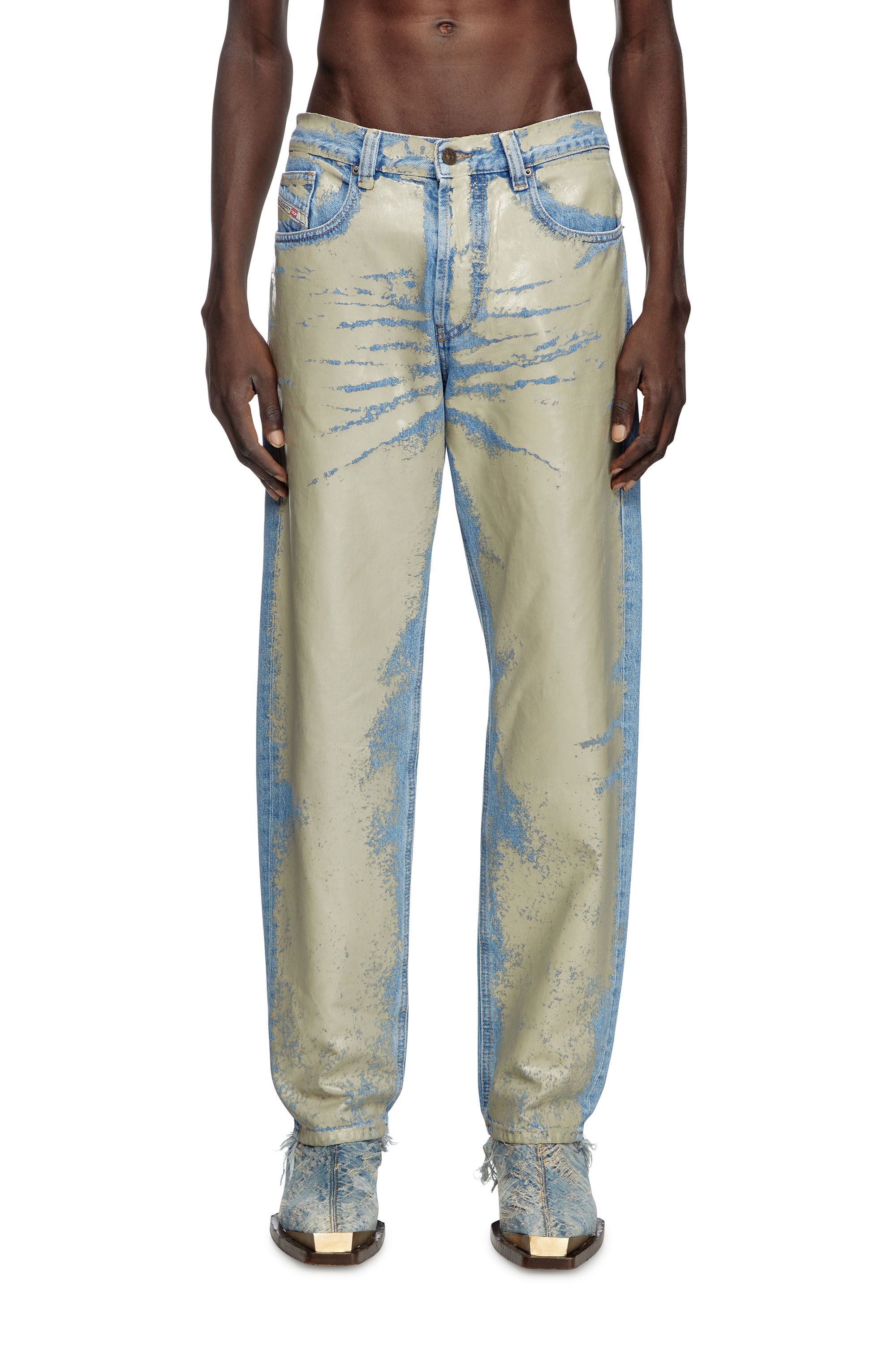 Diesel - Male's Regular Jeans 2024 D-Macs 007AL, ライトブラウン - 3