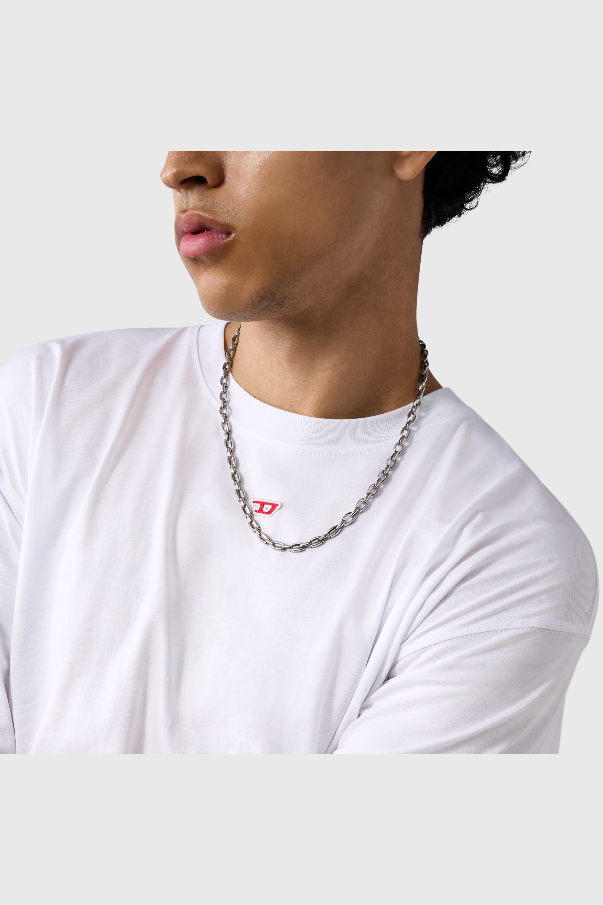 DX1582040 JEWEL ネックレス｜シルバー｜ウィメンズ｜DIESEL