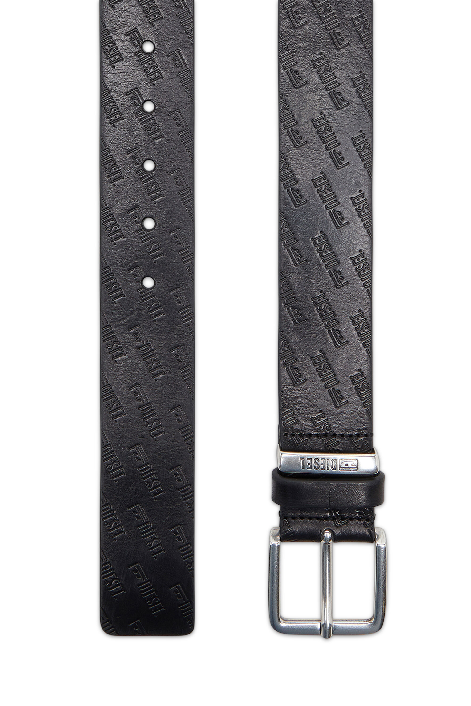 Diesel - B-MONOGRAM DSL, Male's ベルト in ブラック - 2
