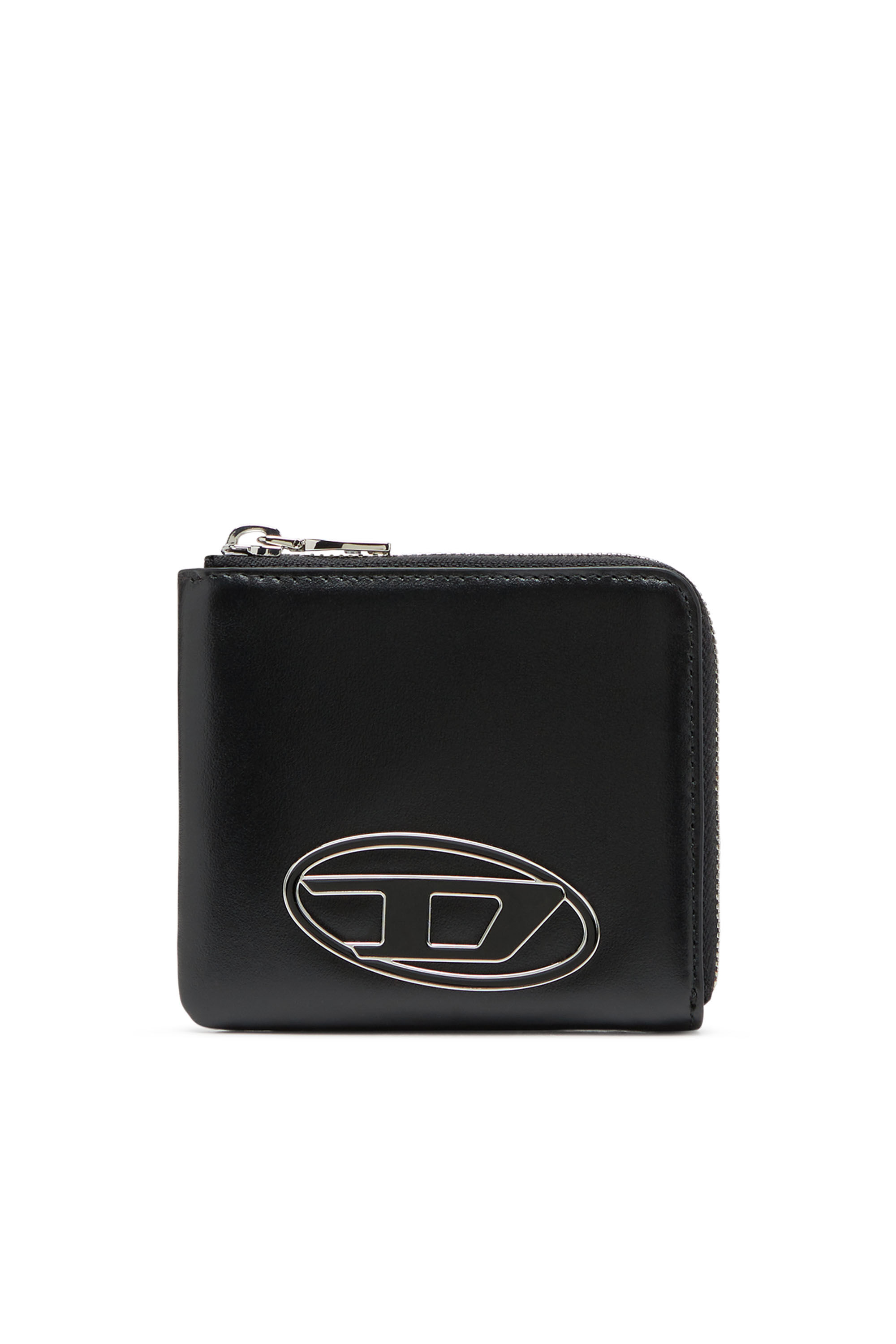 1DR CARDHOLDER ZIP Zip wallet in nappa leather｜メンズ｜DIESEL