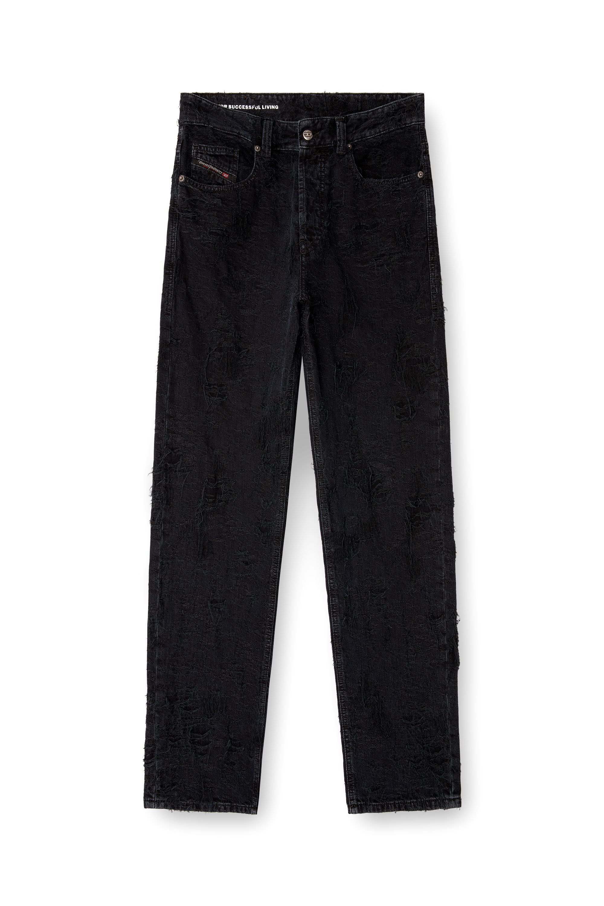 Diesel - Male's Regular Jeans 2024 D-Macs 007BW, ブラック/ダークグレー - 2
