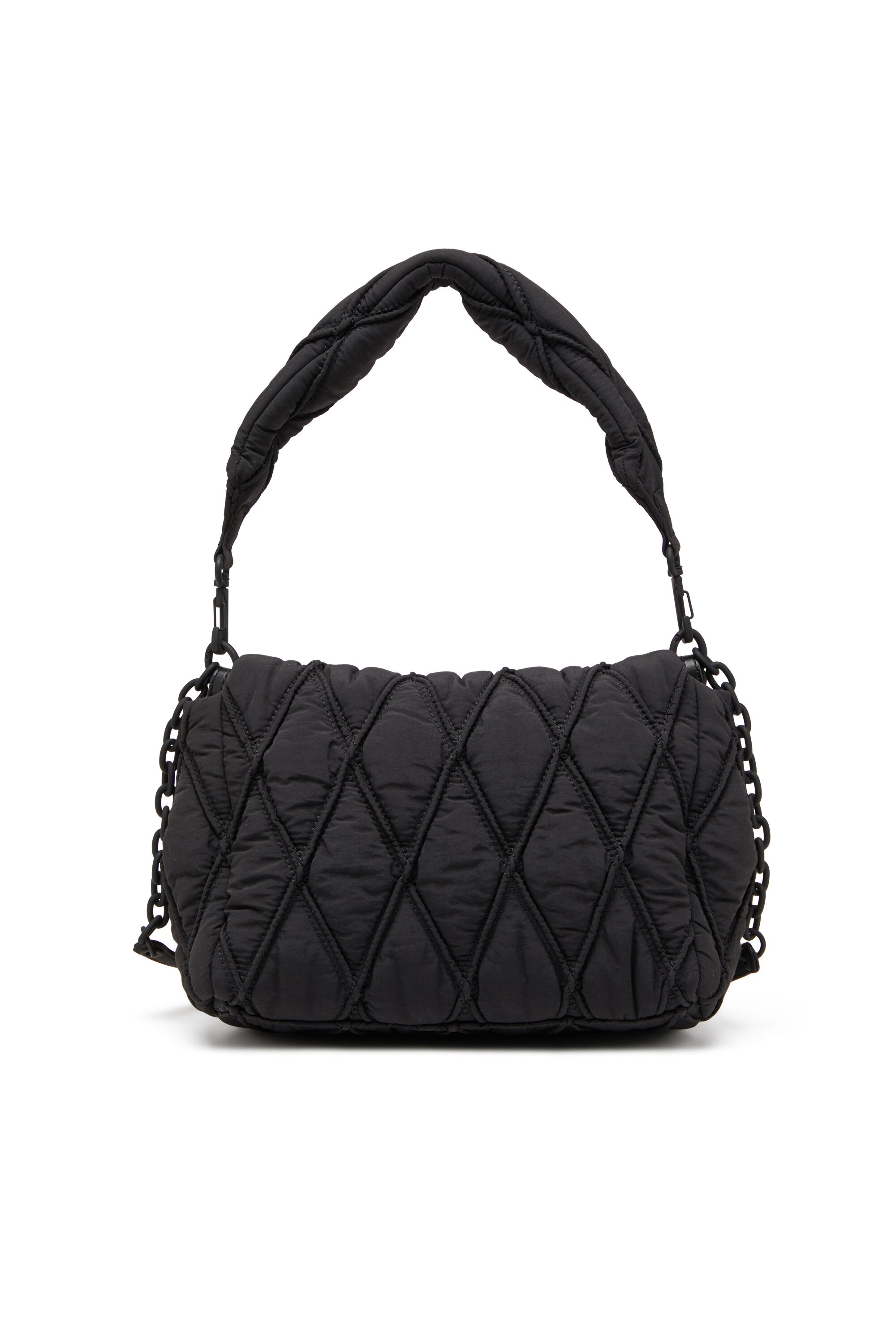 Diesel ウィメンズ バッグ Charm-D Shoulder S bag メタリック