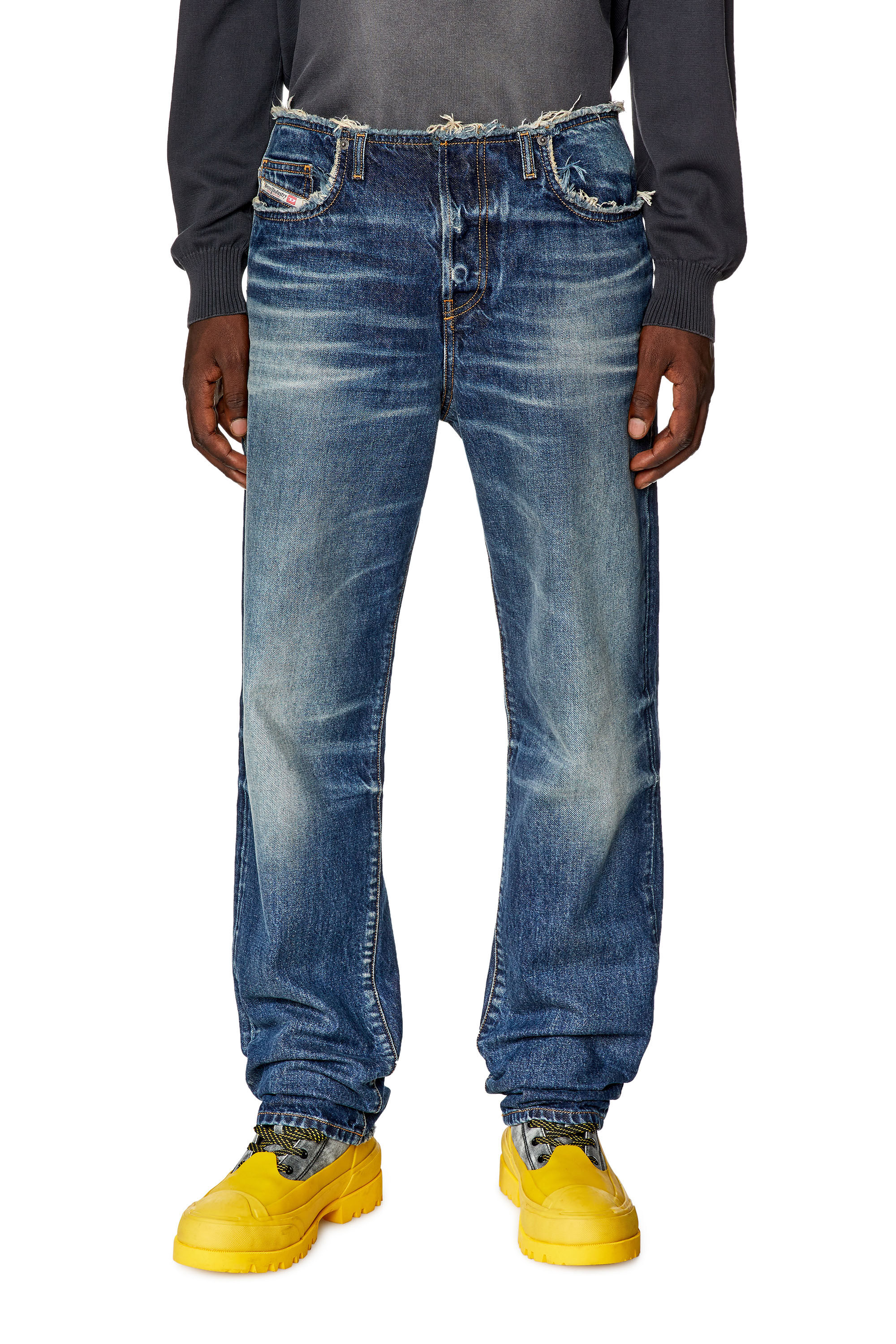 Diesel - Straight Jeans D-Pend 09G92, ダークブルー - Image 3