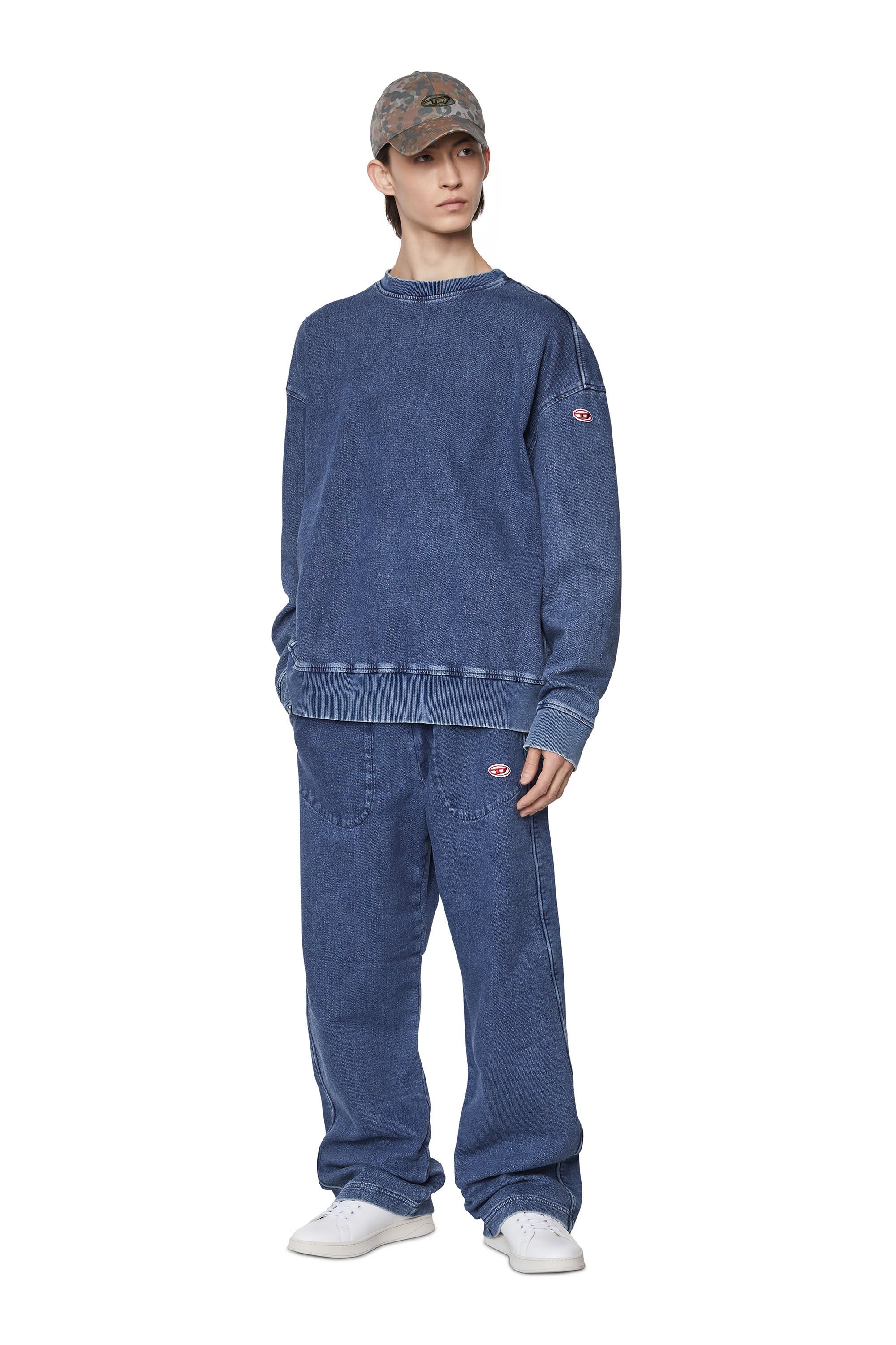 Diesel - S-ATHENE LOW, Male's ローカットスニーカー - S-Athene Low in ホワイト/ブラック - 1