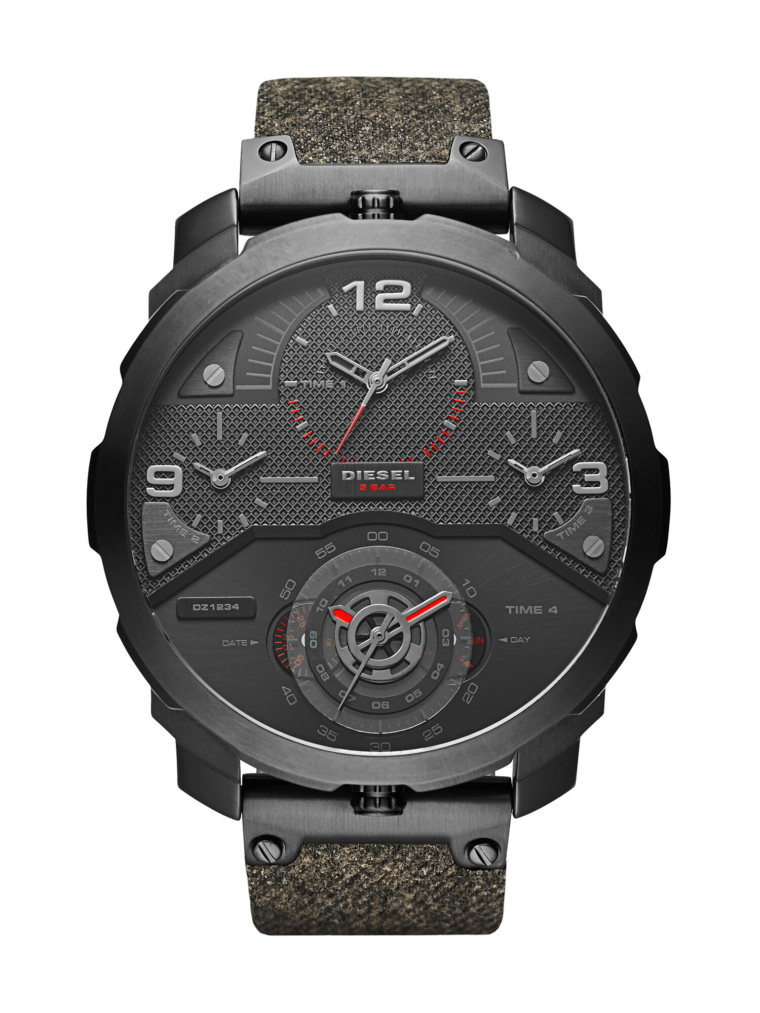 DIESEL DZ7310 ブラック 金属ベルト 時計 ディーゼル 腕時計 ミスターダディー DZ7312 ブラック×ブラック