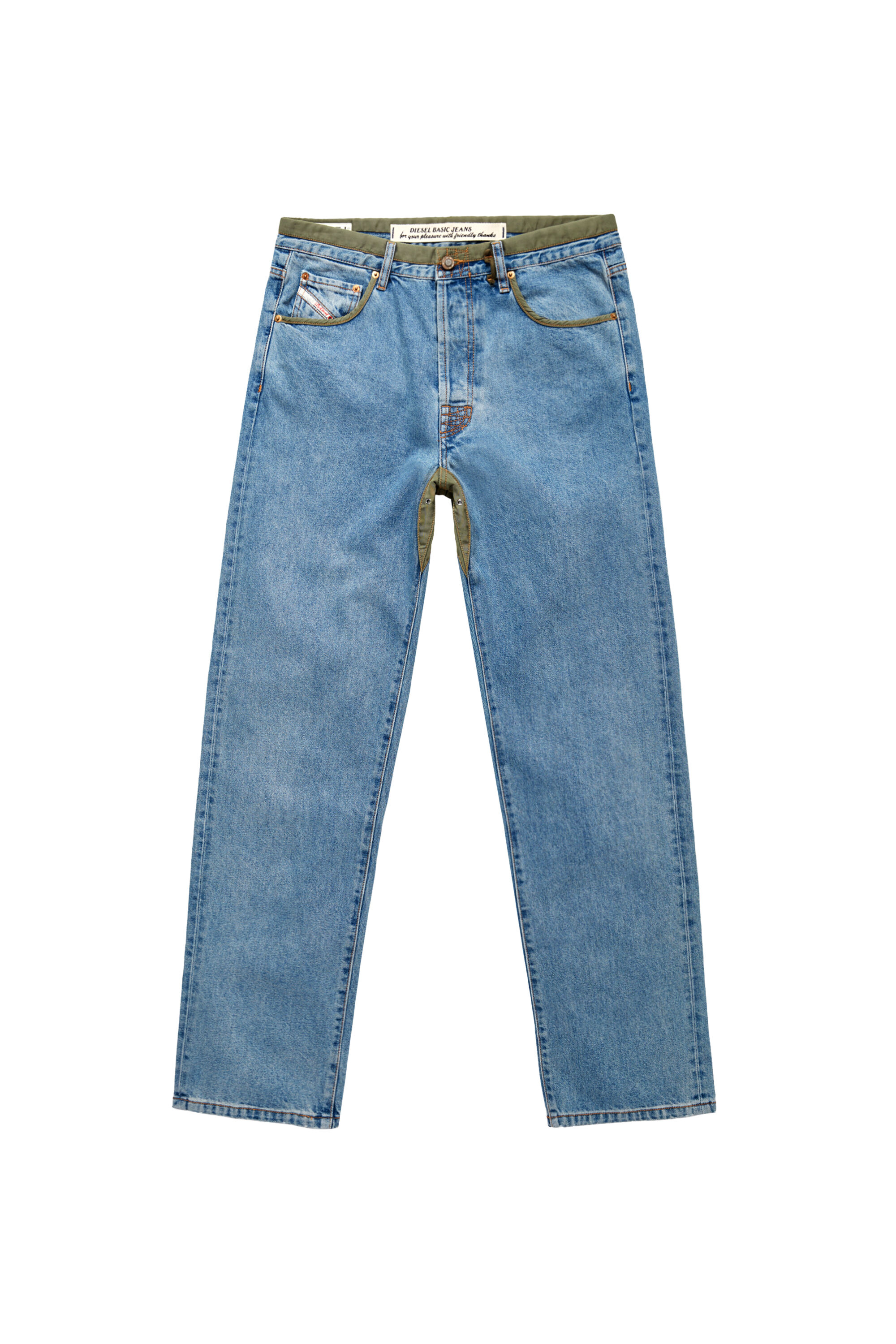 Diesel - DxD-P3 0CBBI Straight Jeans, ライトブルー - Image 2