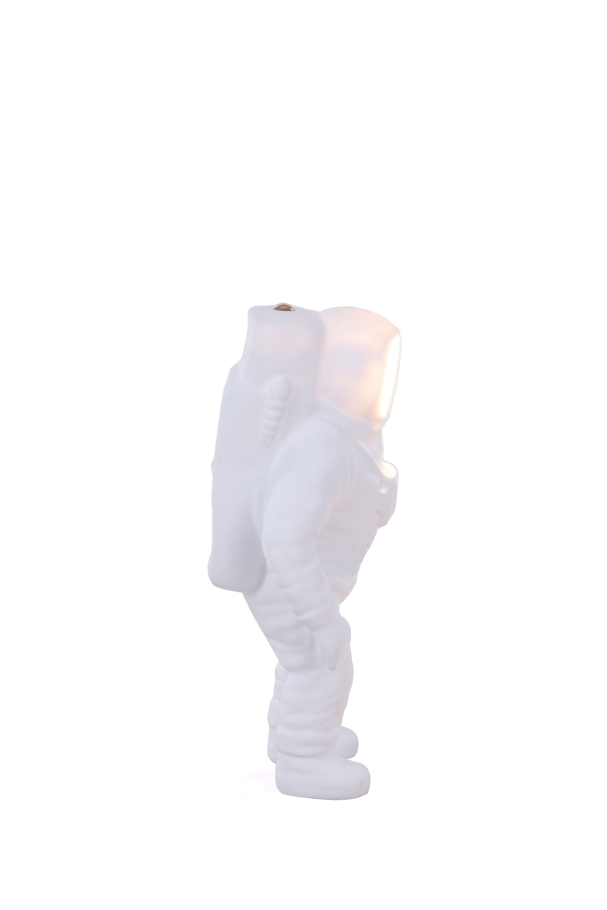 Diesel - 10939COSMIC FLASHING, Unisex's Resin rechargeable led table lamp "Cosmic-flashing starman" in ホワイト - 2