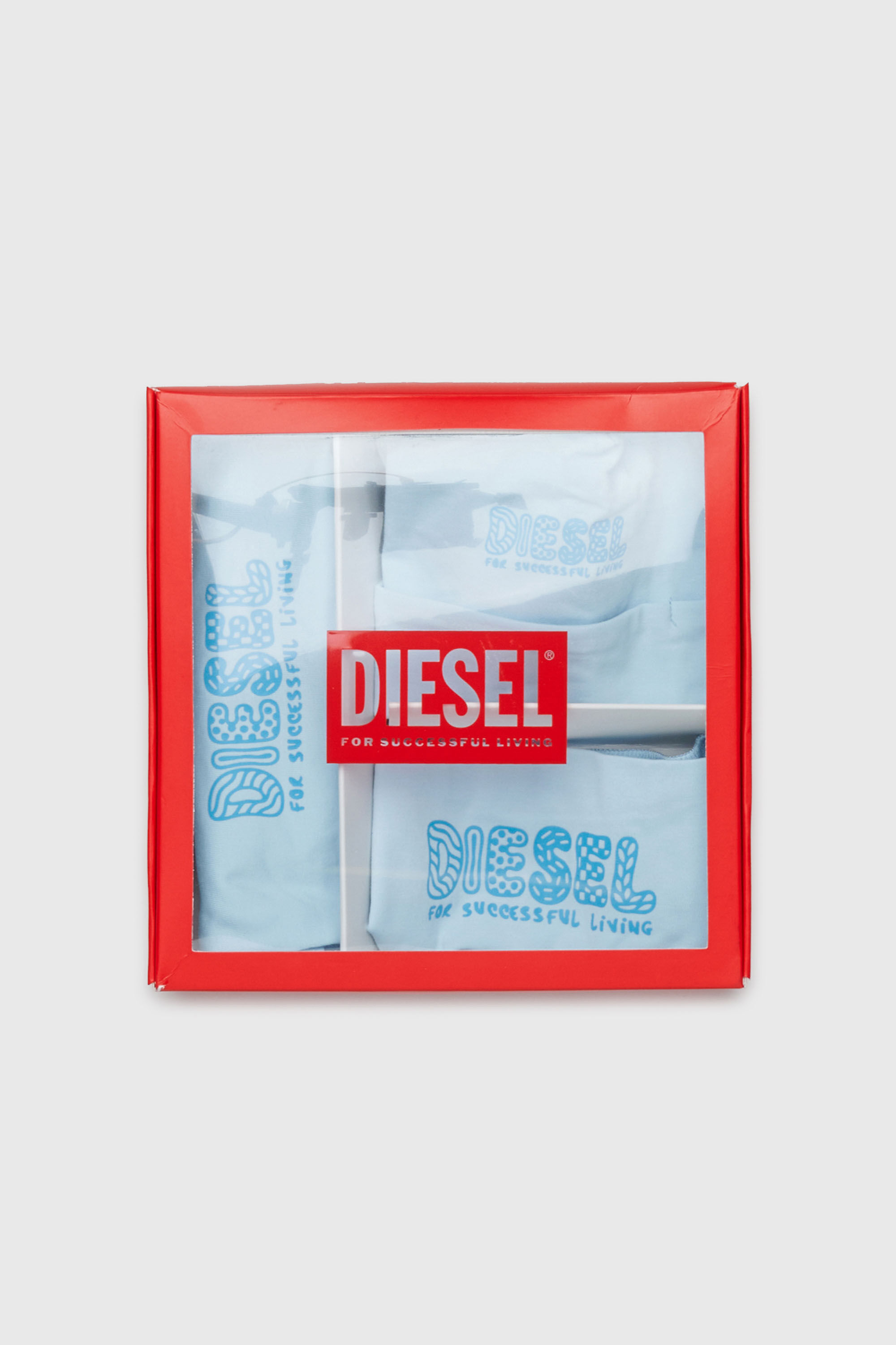 Diesel - UBBYBOX-NB, Unisex's ベビー3点セット in ライトブルー - 4