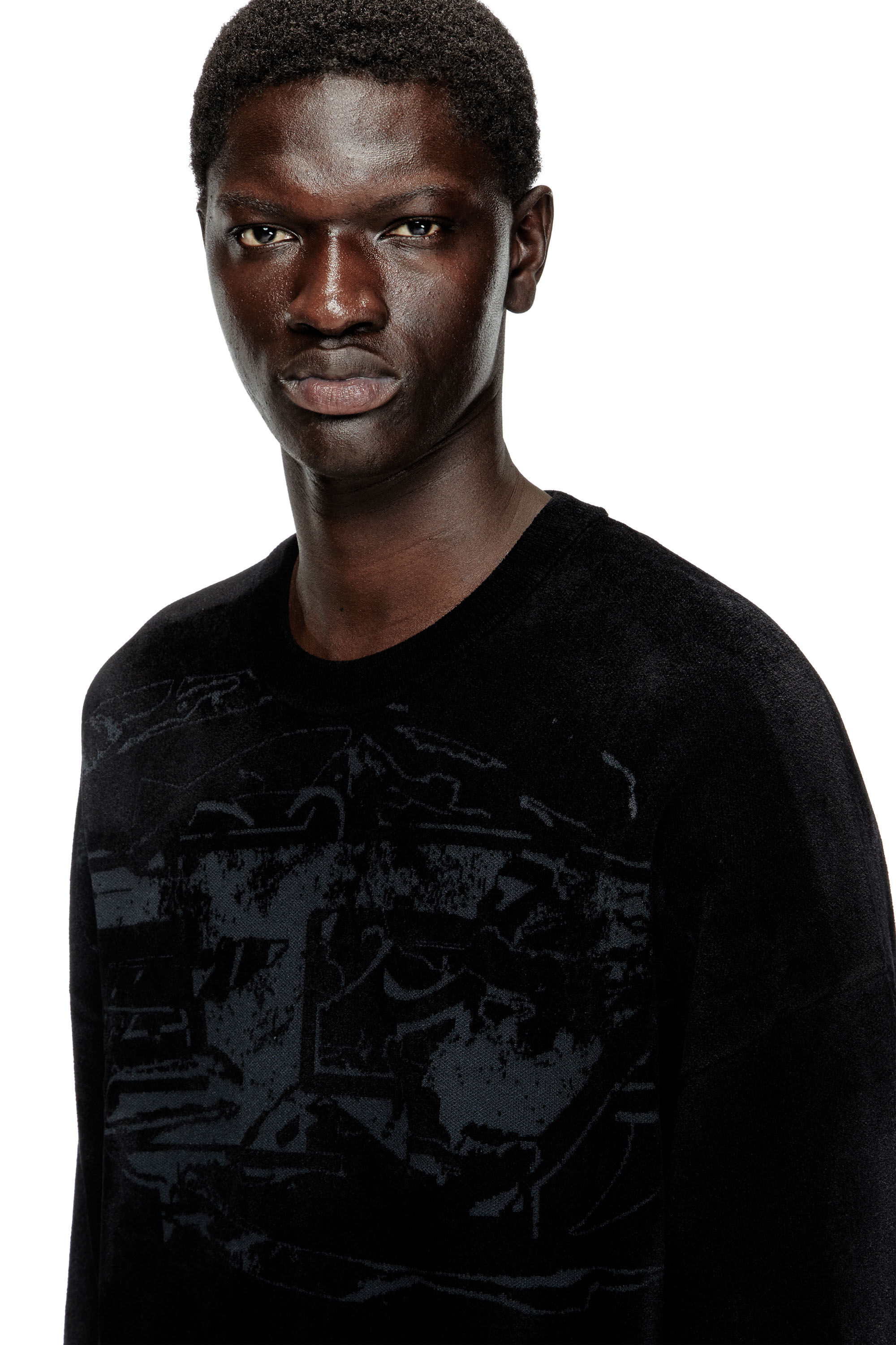 K-TRESA プルオーバーニット｜ブラック｜メンズ｜DIESEL