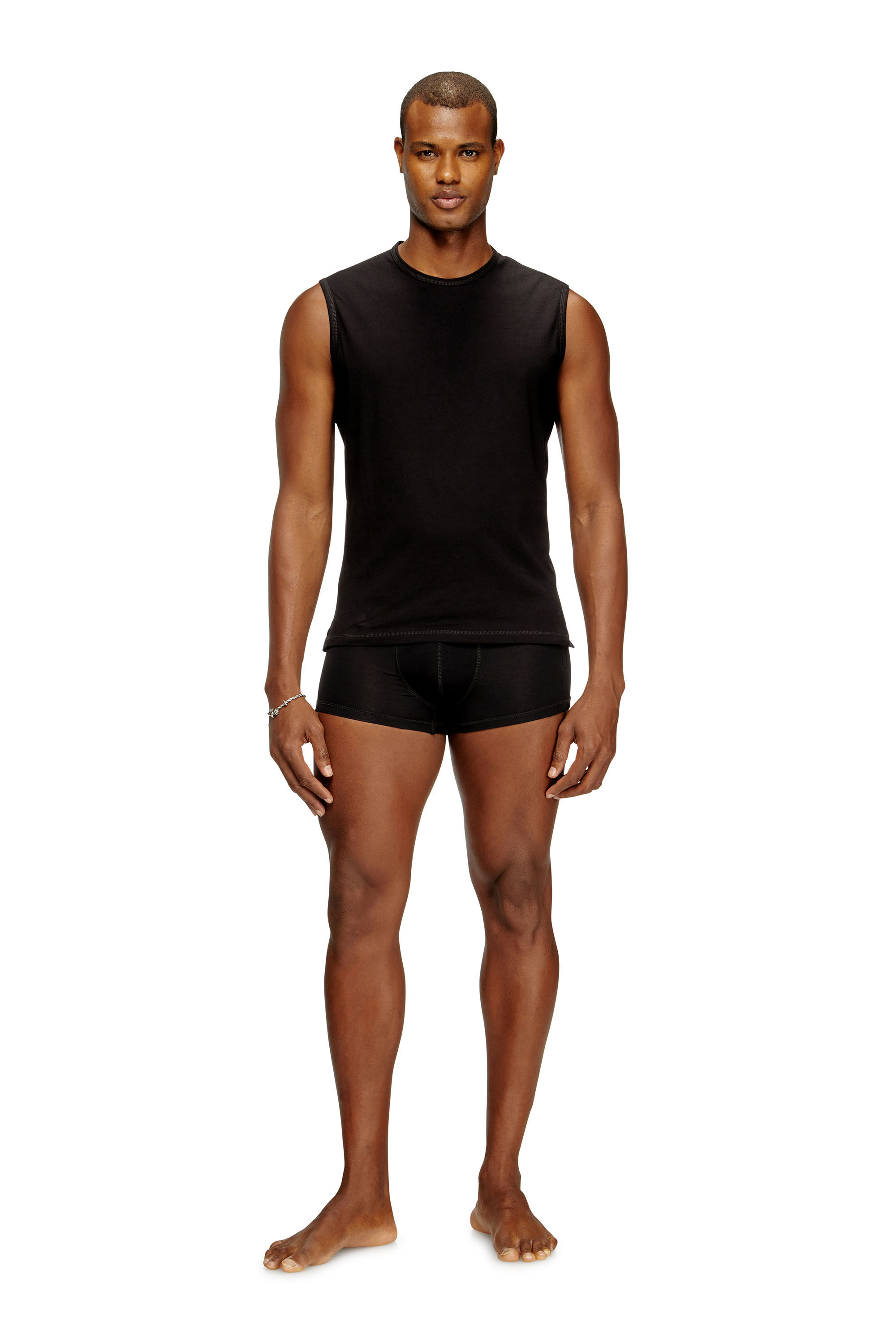 Diesel - TOM-UTLT-2PACK, Male's タンクトップ 2枚パック in ブラック - 1