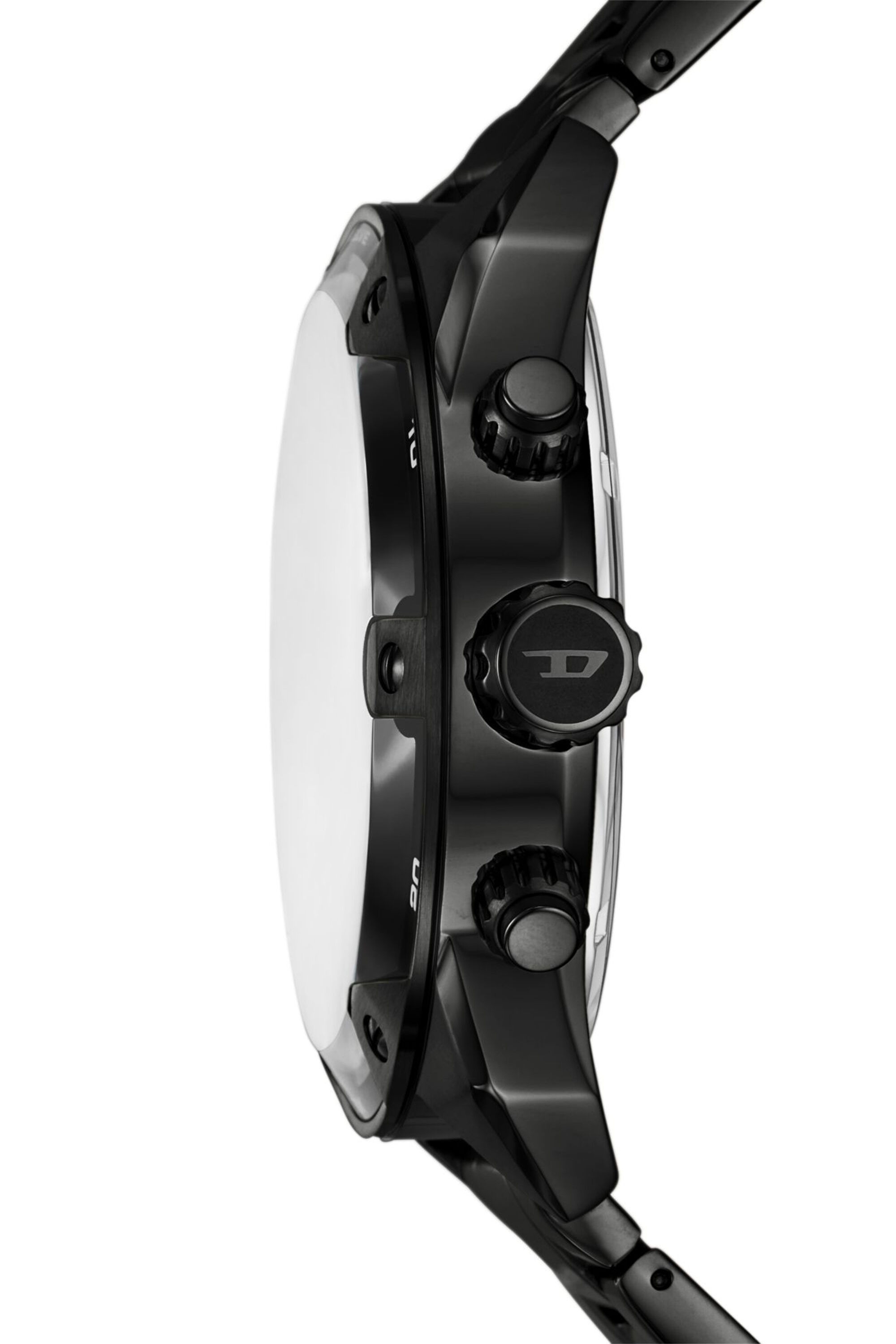 Diesel - DZ4691 WATCH, Male's Spiked black stainless steel watch in ブラック - 3