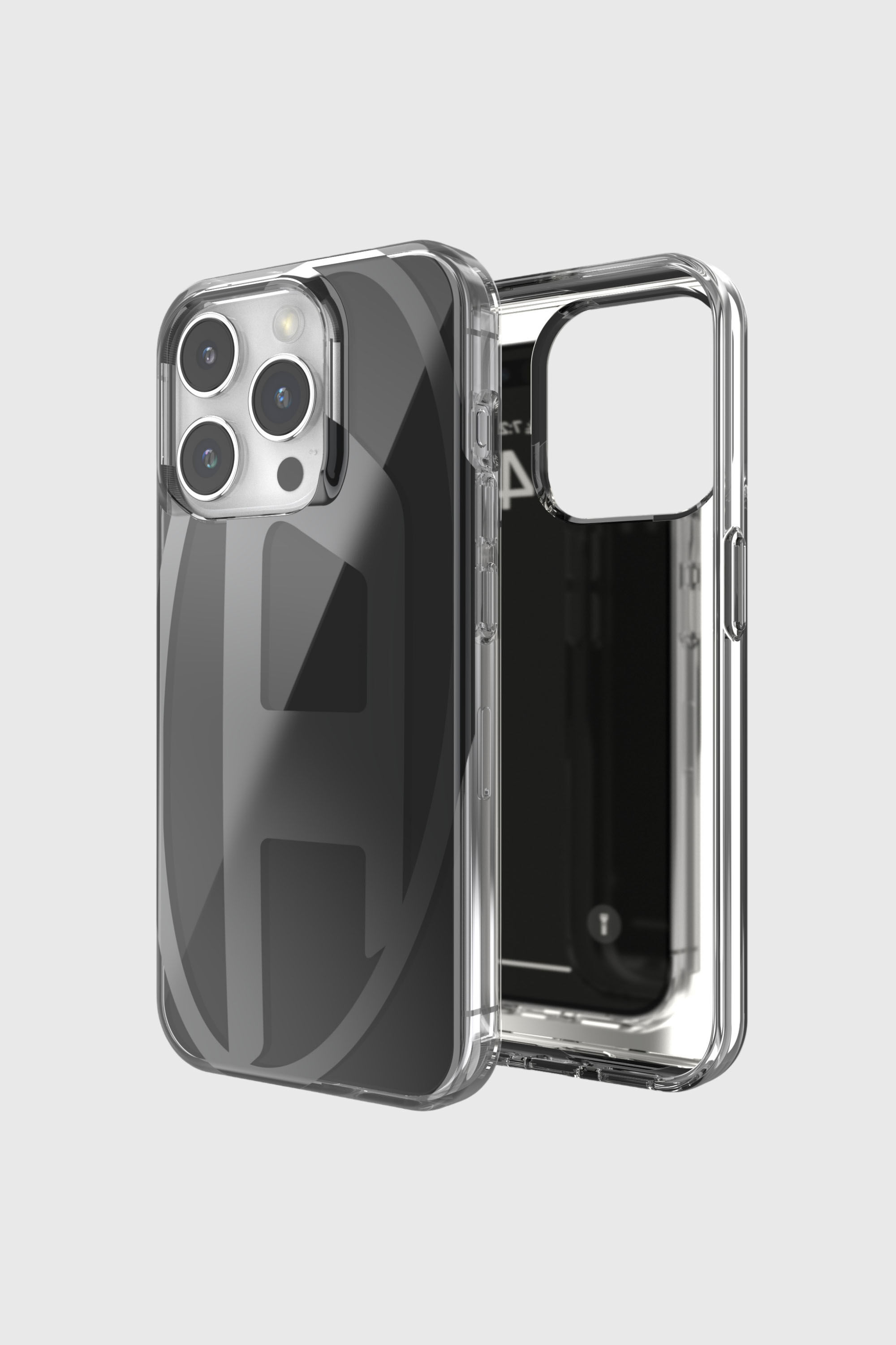 Diesel - 60040 AOP CASE, Unisex's iPhone 15 Pro in ブラック - 1