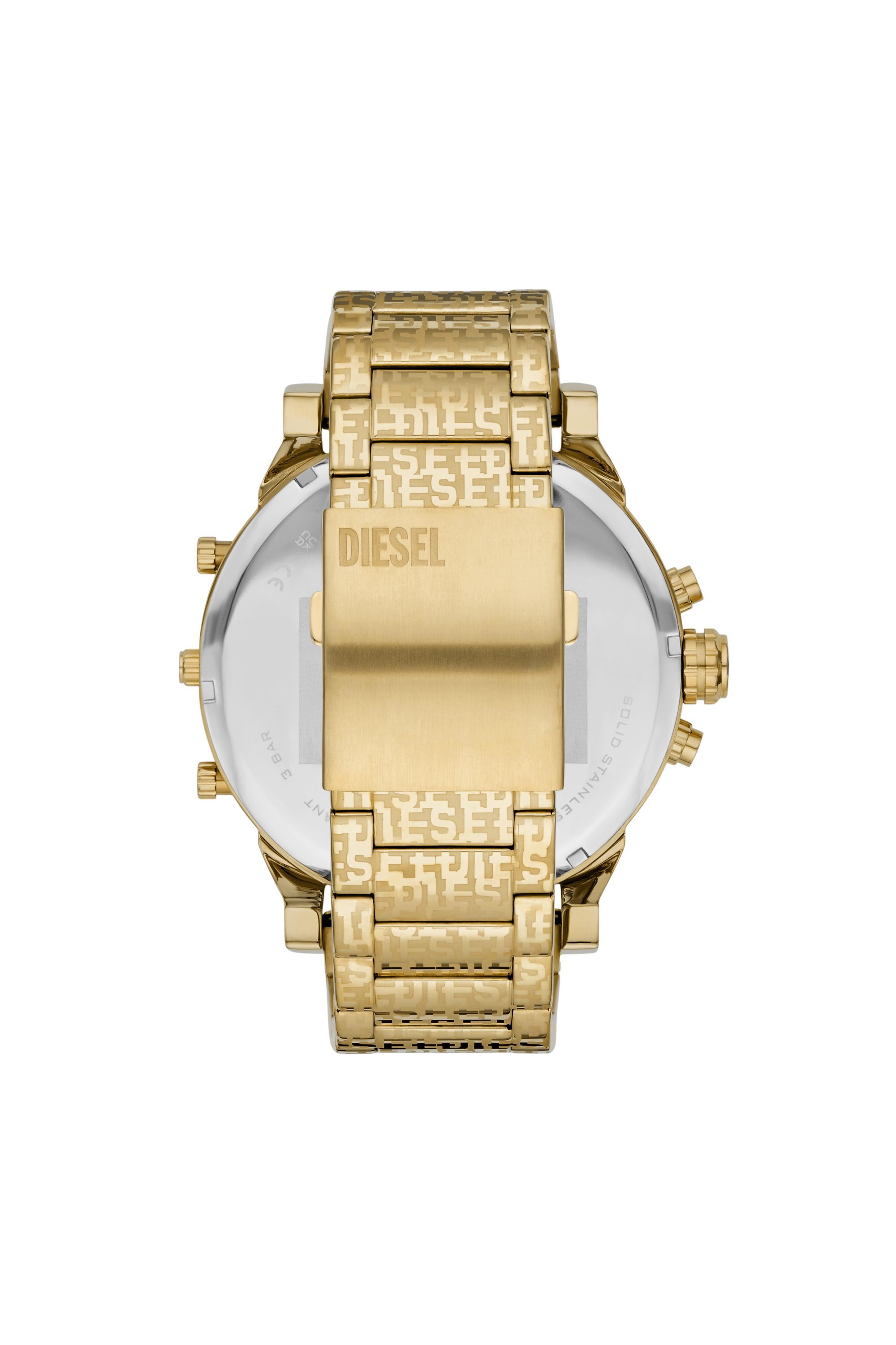 Diesel - DZ7479, Male's Mr. Daddy 2.0 Stainless Steel Watch in ゴールド - 2