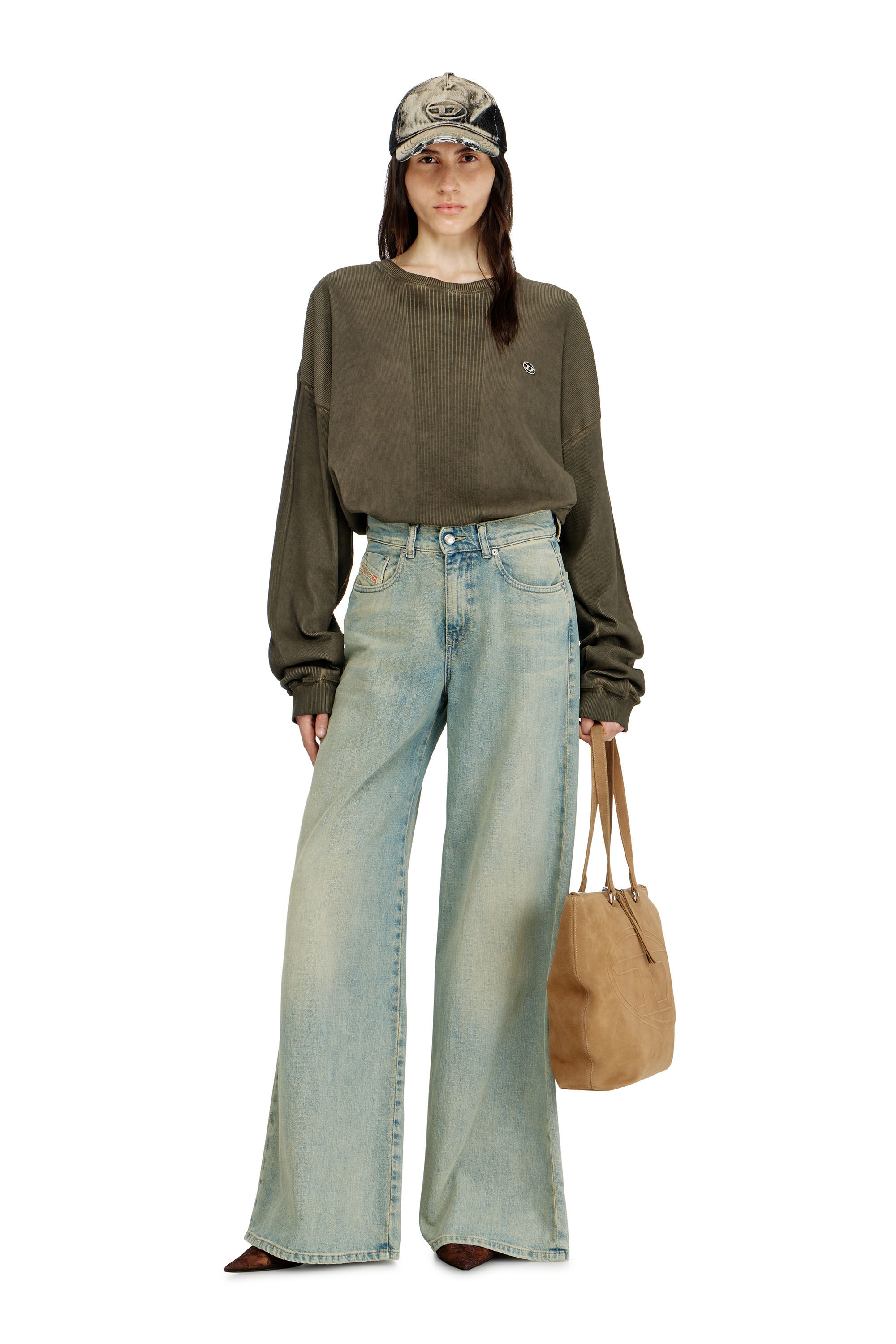 【専用】Overdue flair special smocked top SLY | 【SNSで話題！】【LIMITED ITEM】J／W SEMI FLARE DENIM パンツ