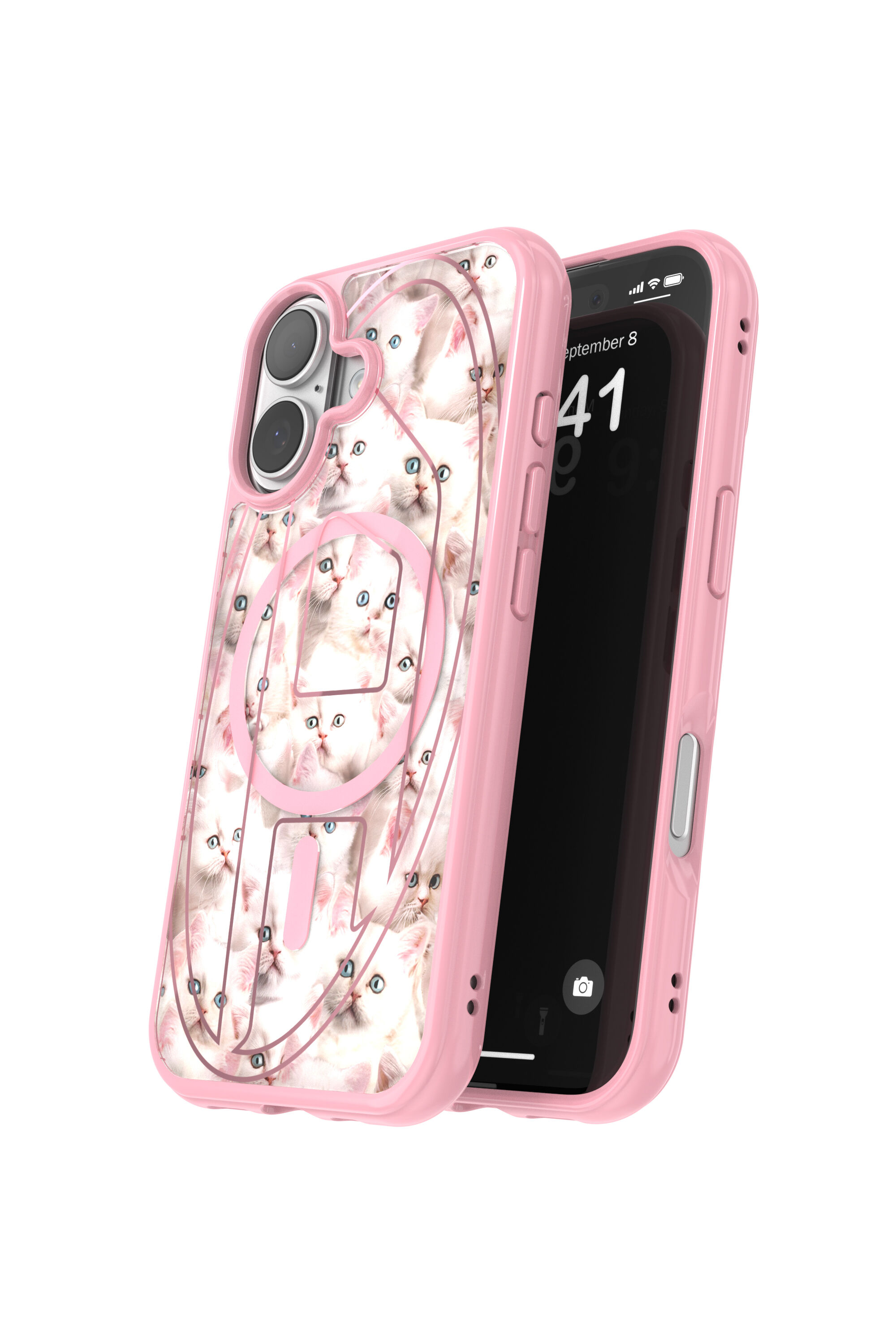 60423 AOP CASE IPHONE 17｜ピンク｜ウィメンズ｜DIESEL