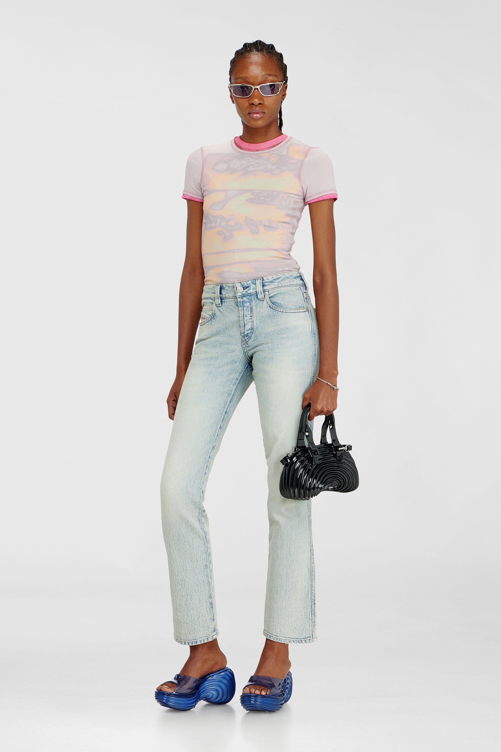 Diesel - MELISSA QUANTUM PLATFORM, Female's サンダル in ブルー - 1