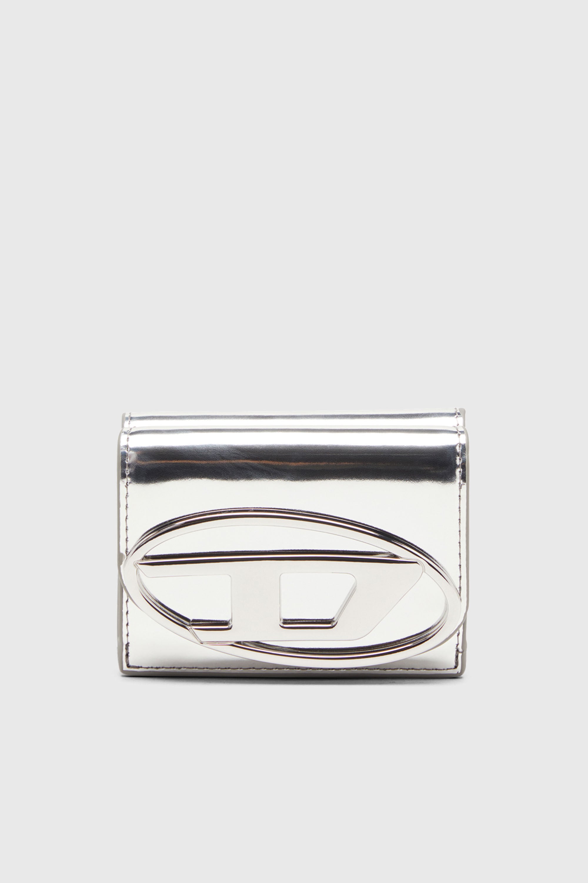 1DR TRI FOLD COIN XS II Tri-fold wallet in mirrored leather