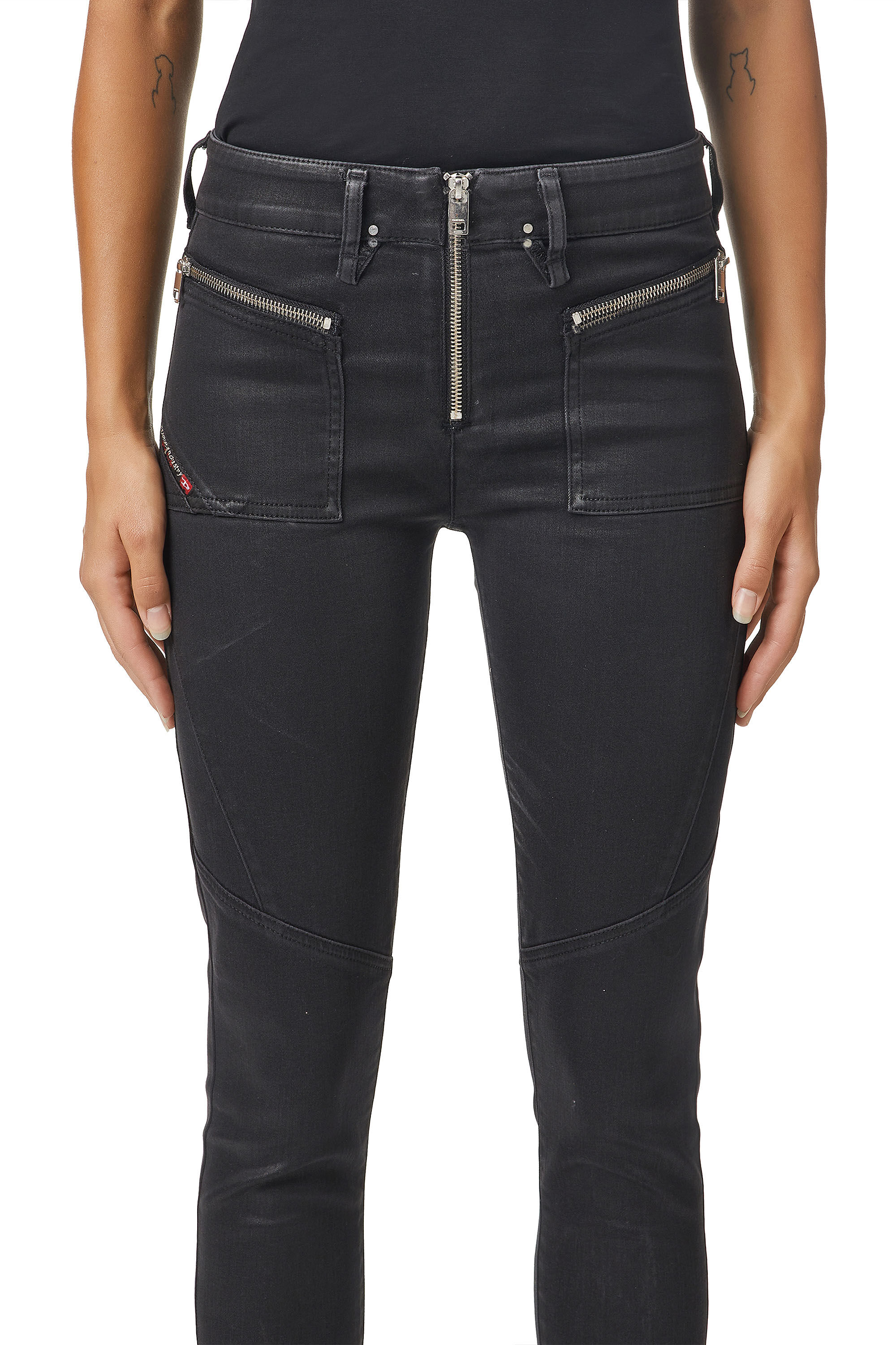 Diesel - 2017 SLANDY 069JT Super skinny Jeans,  - Image 4