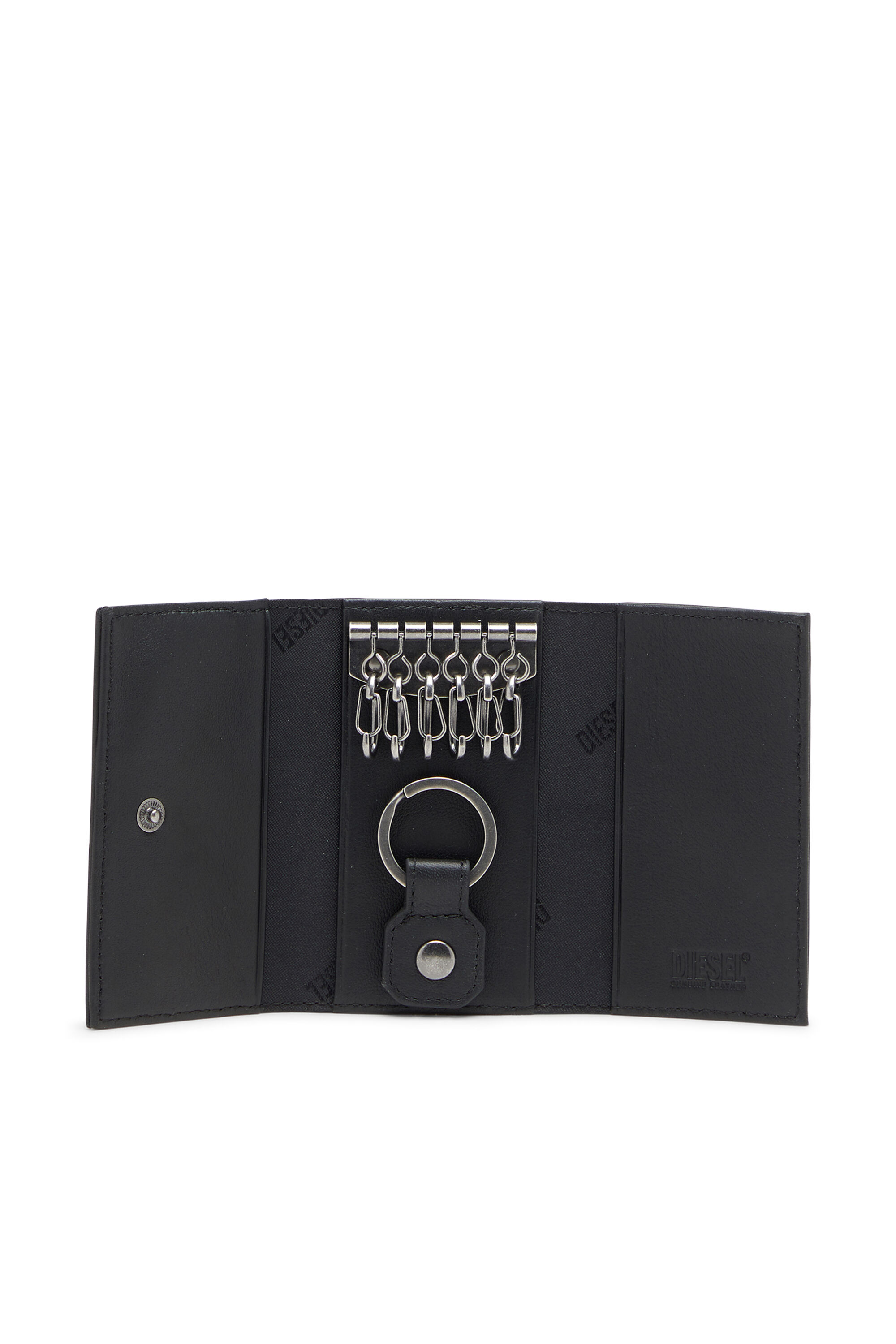 BISCOTTO KEY HOLDER キーケース｜ブラック｜ウィメンズ｜DIESEL