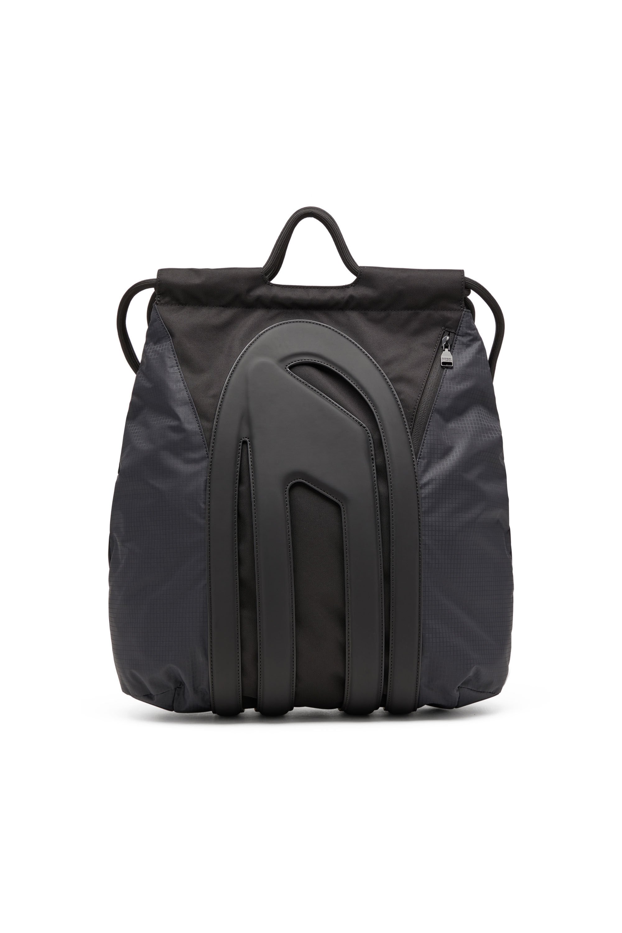 Diesel - CAGE-D TOTE XL, Male's Cage-D-Convertible bag in CORDURA and ripstop in ブラック - 2