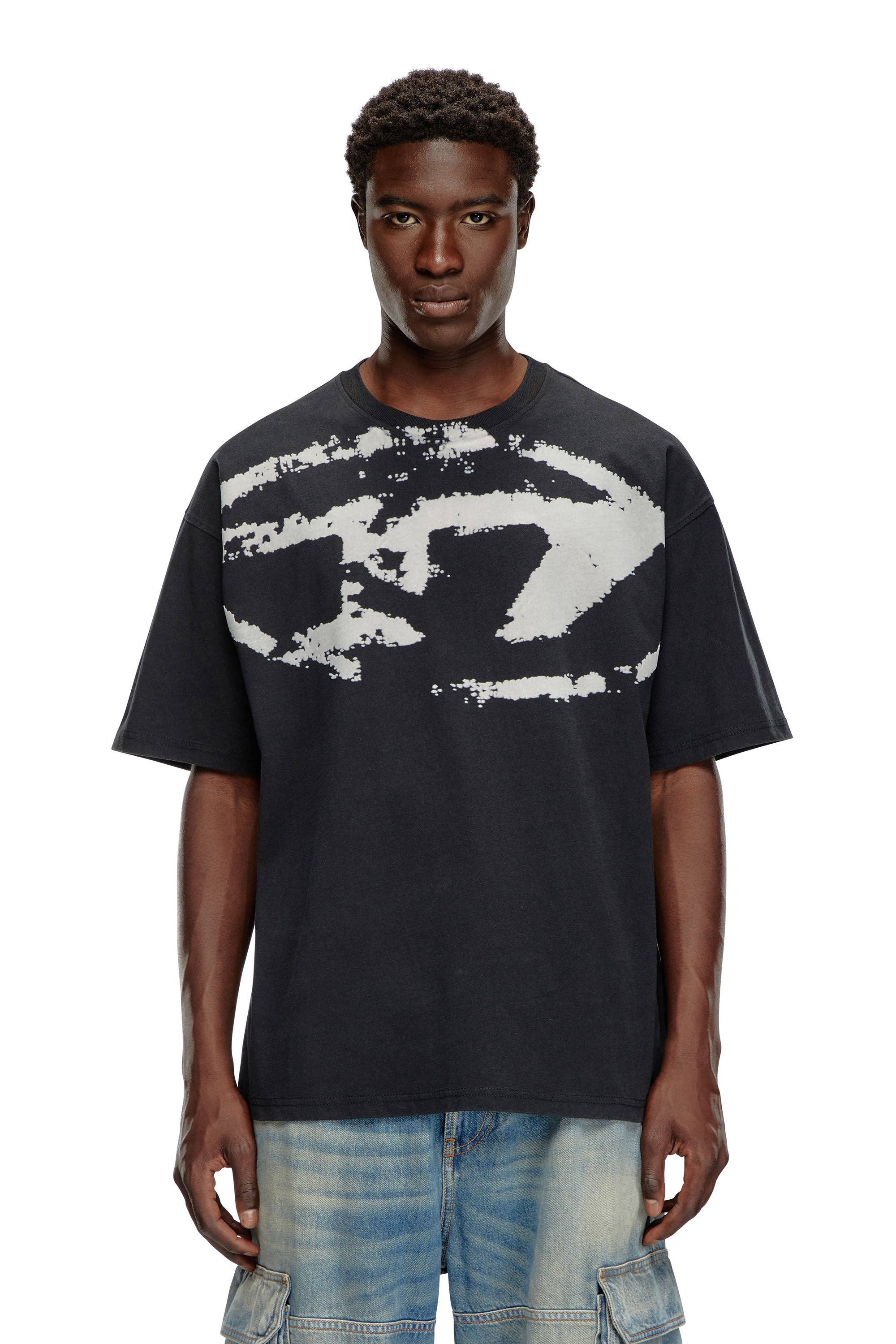 Diesel - T-BOXT-N14, Male's Tシャツ in ブラック - 3