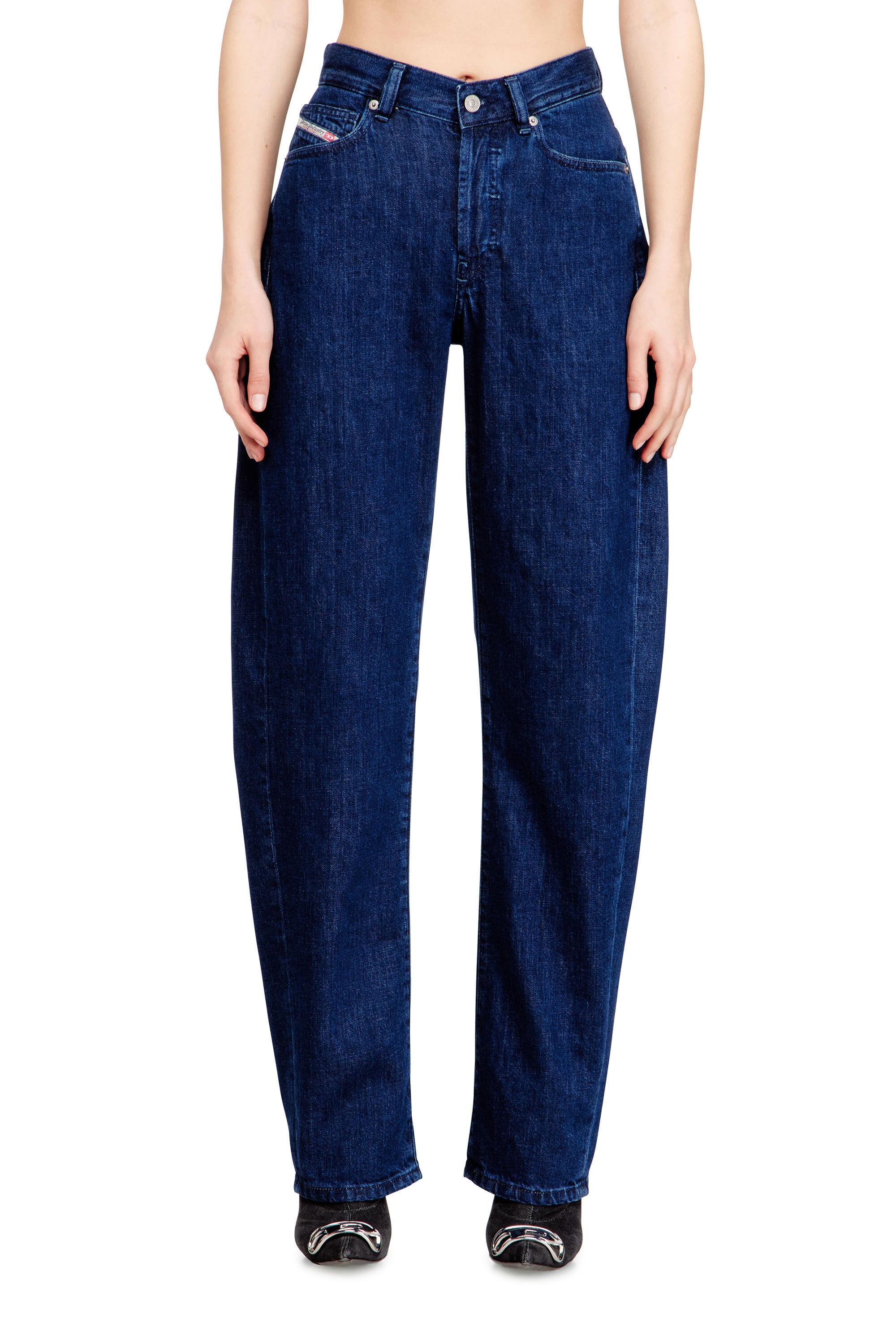 Diesel - Female's Relaxed Jeans 1974 D-Ellz 0DBDX, null - 2