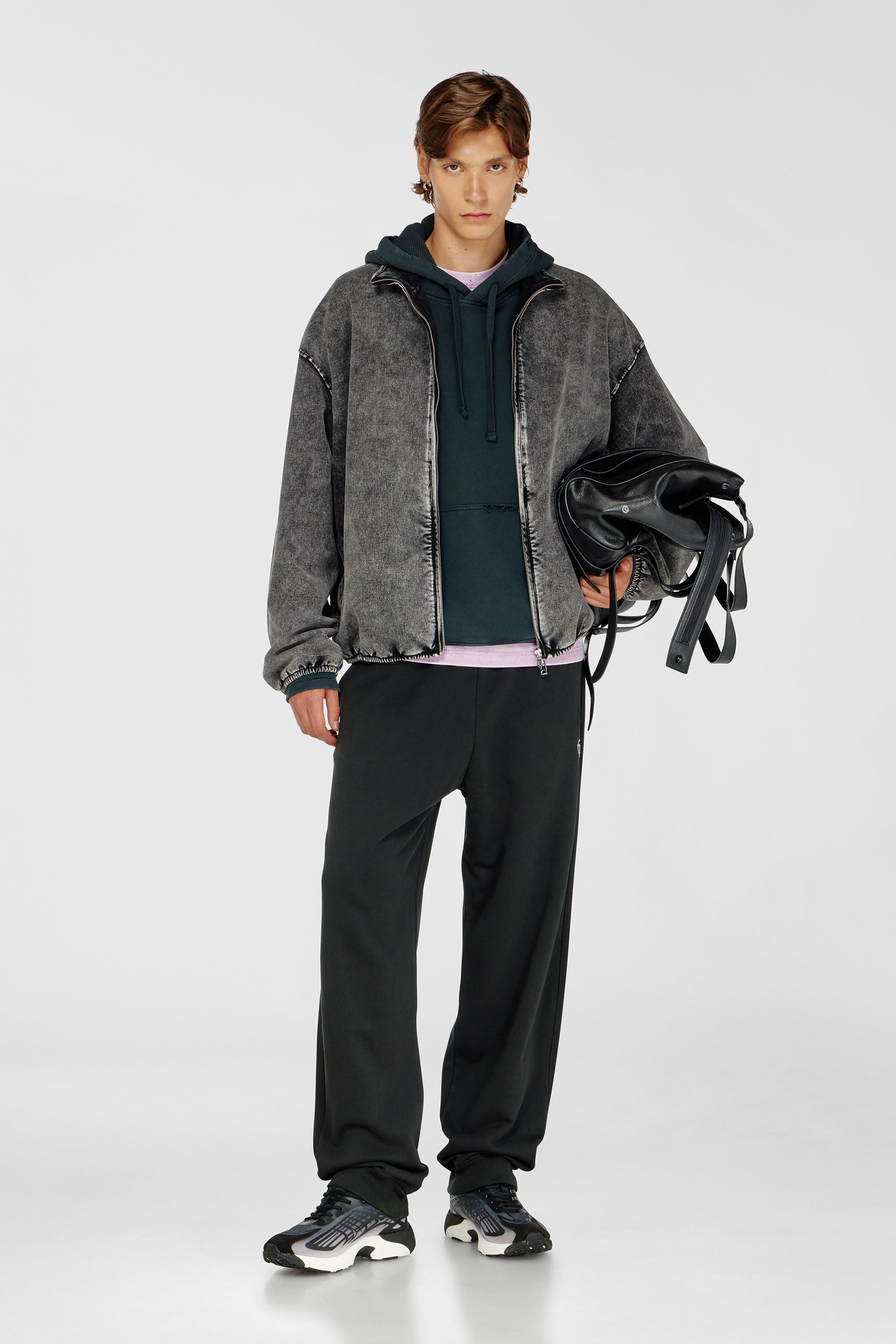 Diesel - P-MARKY-IOD, Male's スウェットパンツ in ブラック - 1