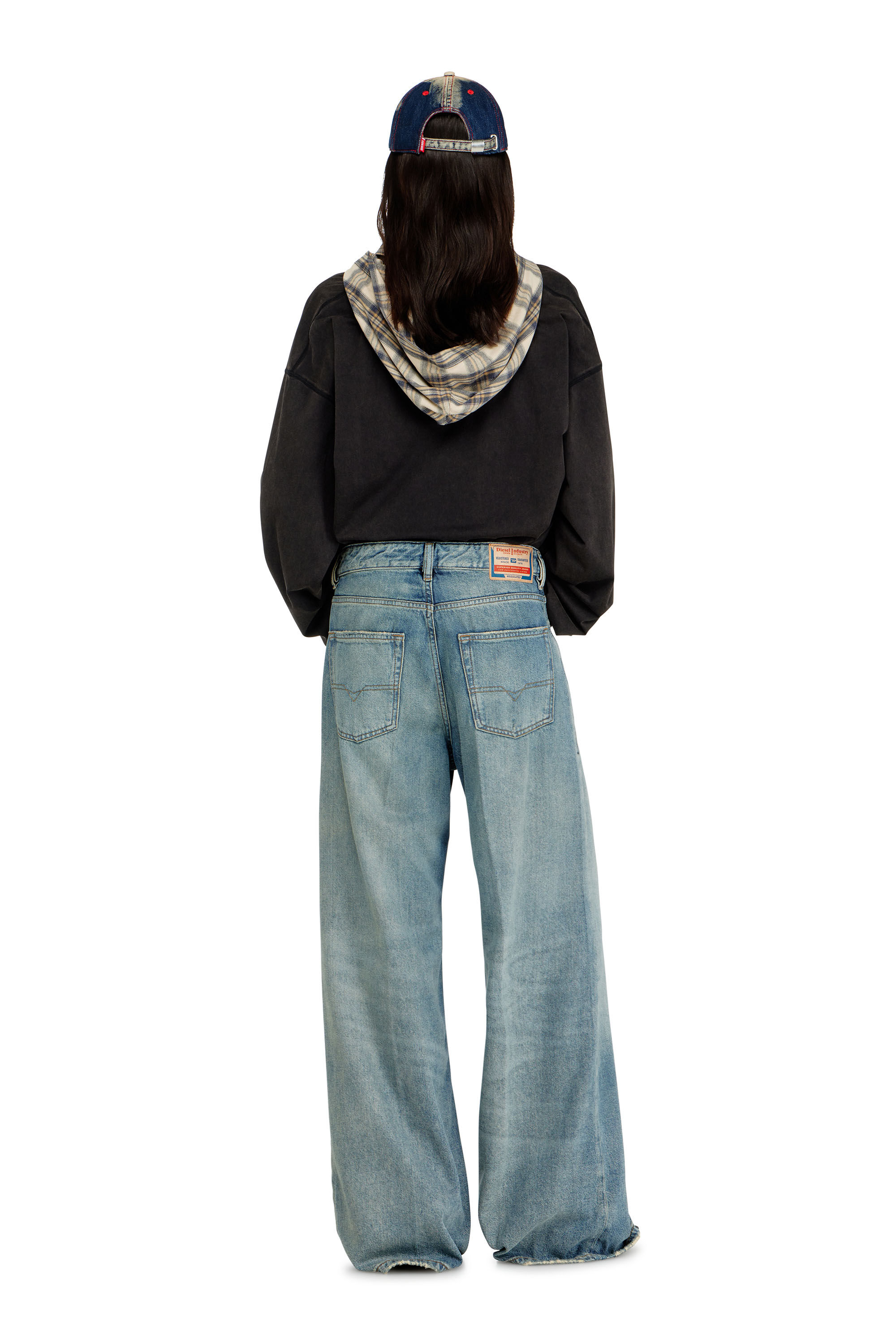 Relaxed Jeans ローウエスト 1996 D-Sire | ミディアムブルー