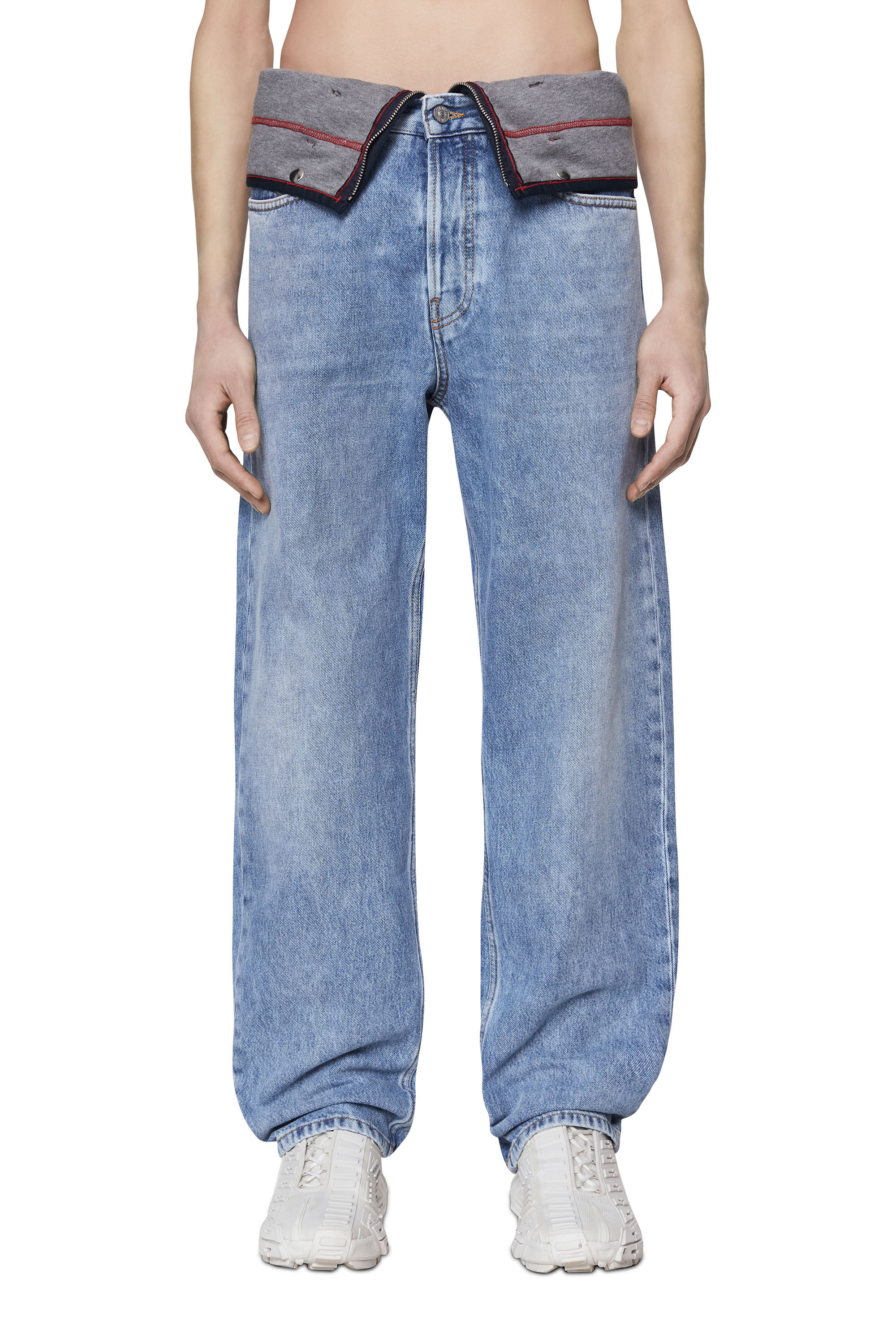 Diesel - 2010 D-Macs 09D28 Straight Jeans, ライトブルー - Image 3